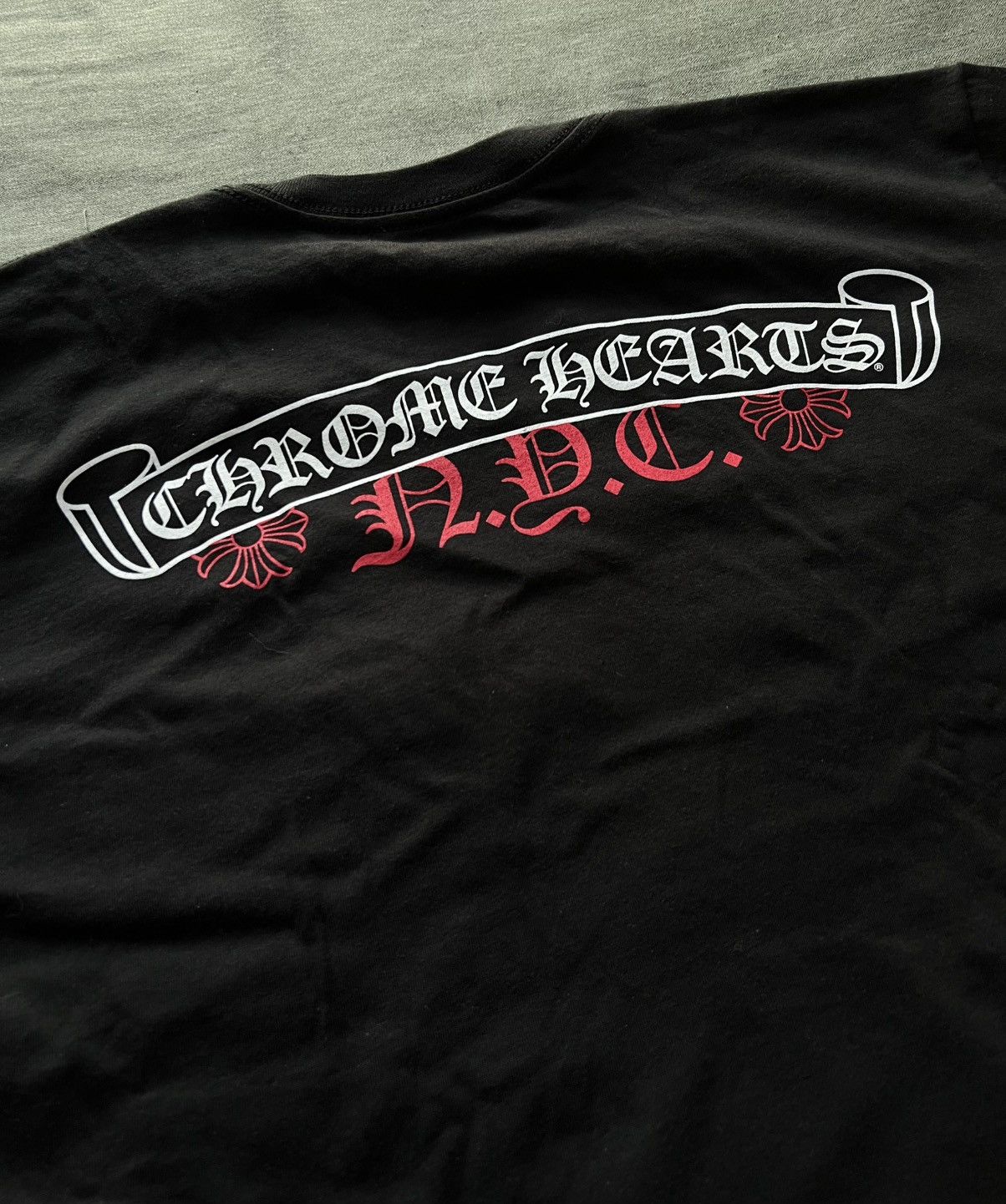 Chrome Hearts Chrome Hearts NYC Exclusive T Shirt Size Medium Size US M / EU 48-50 / 2 - 7 Thumbnail