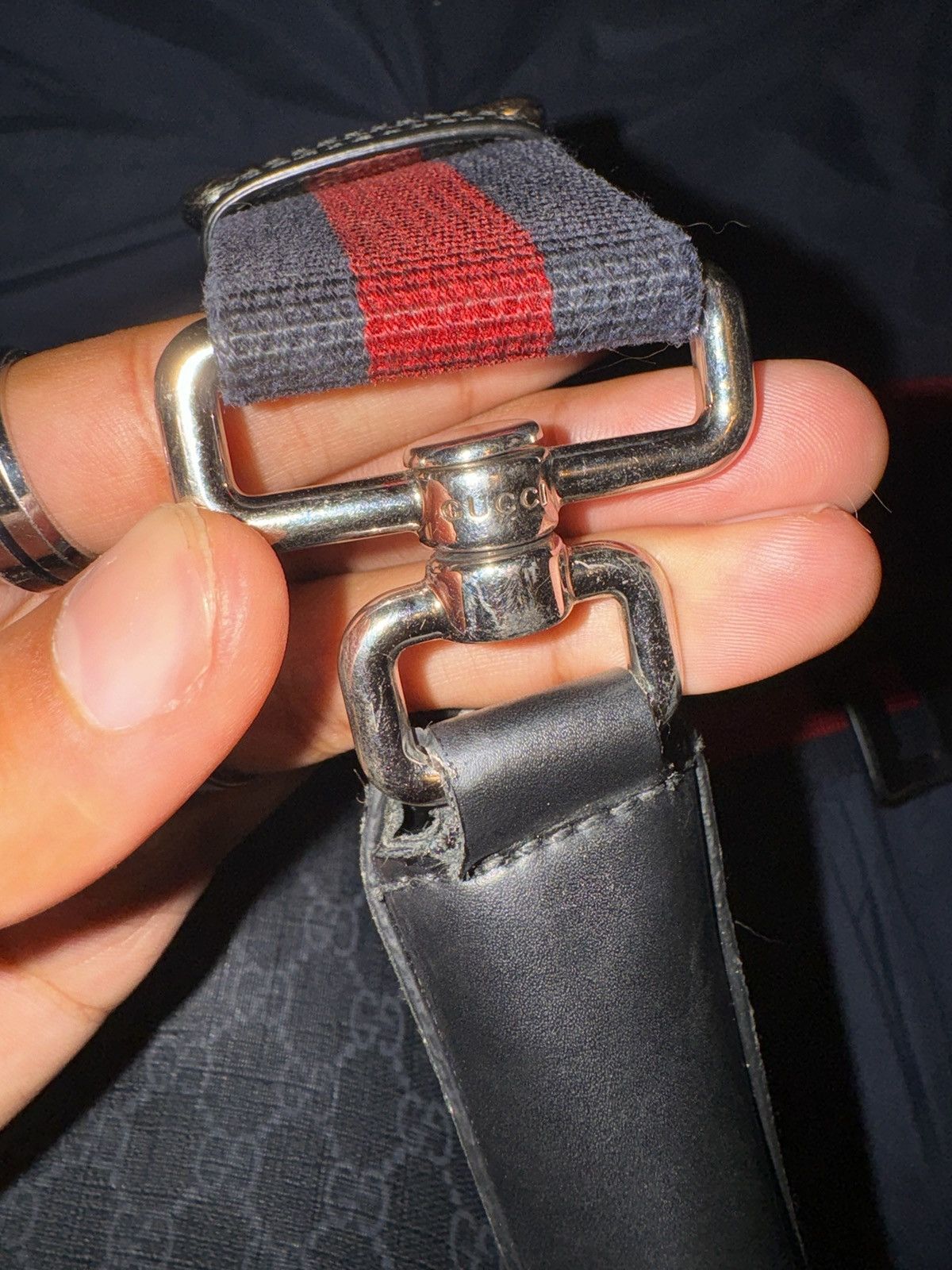 Gucci GUCCI GG SUPREME MESSENGER BAG Size ONE SIZE - 7 Thumbnail