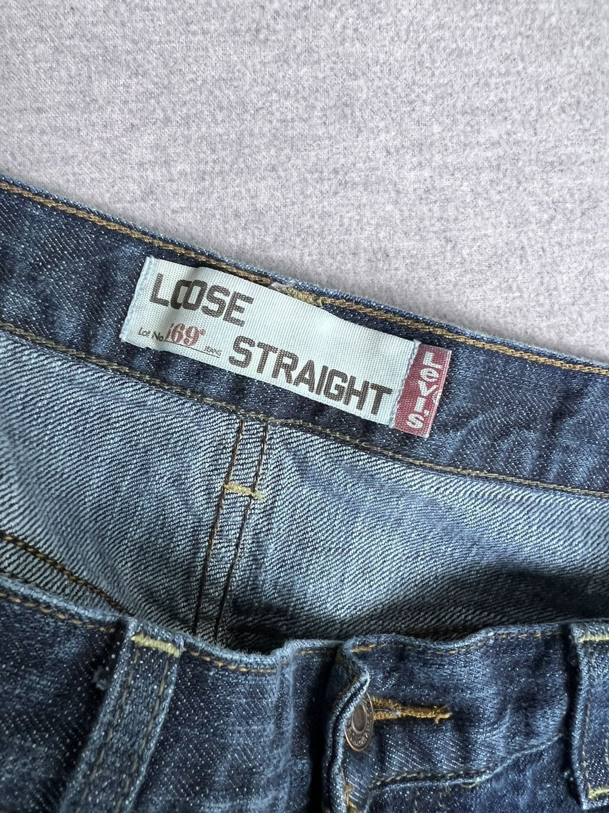 Levi's Vintage Levis Jeans Mens 34x34 (Fits 30x31) 569 Baggy Size US 30 / EU 46 - 7 Thumbnail