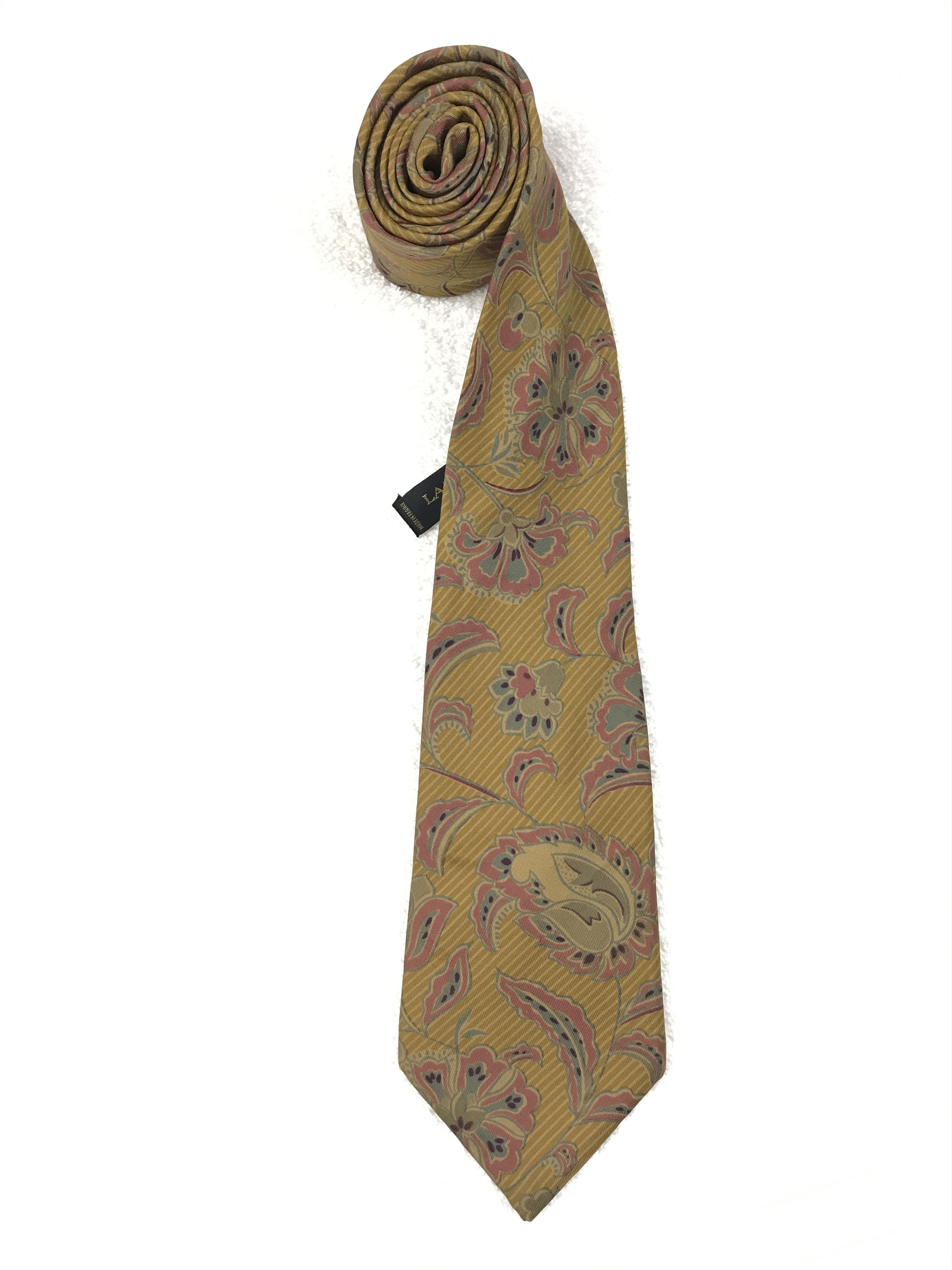 Designer × Lanvin × Vintage Vintage Lanvin Silk Necktie Size ONE SIZE - 2 Thumbnail