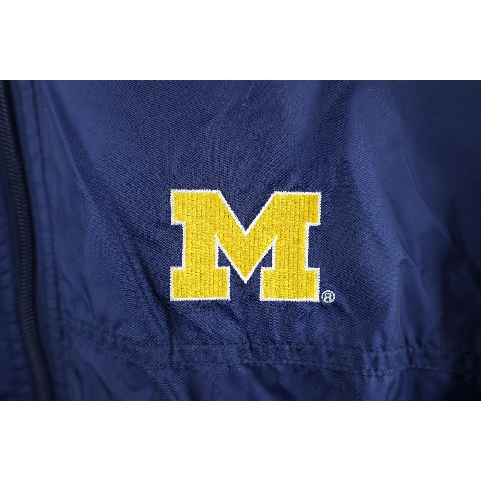 Nike × Vintage Vintage Nike Travis Scott Swoosh University Michigan Jacket Size US XL / EU 56 / 4 - 8 Thumbnail