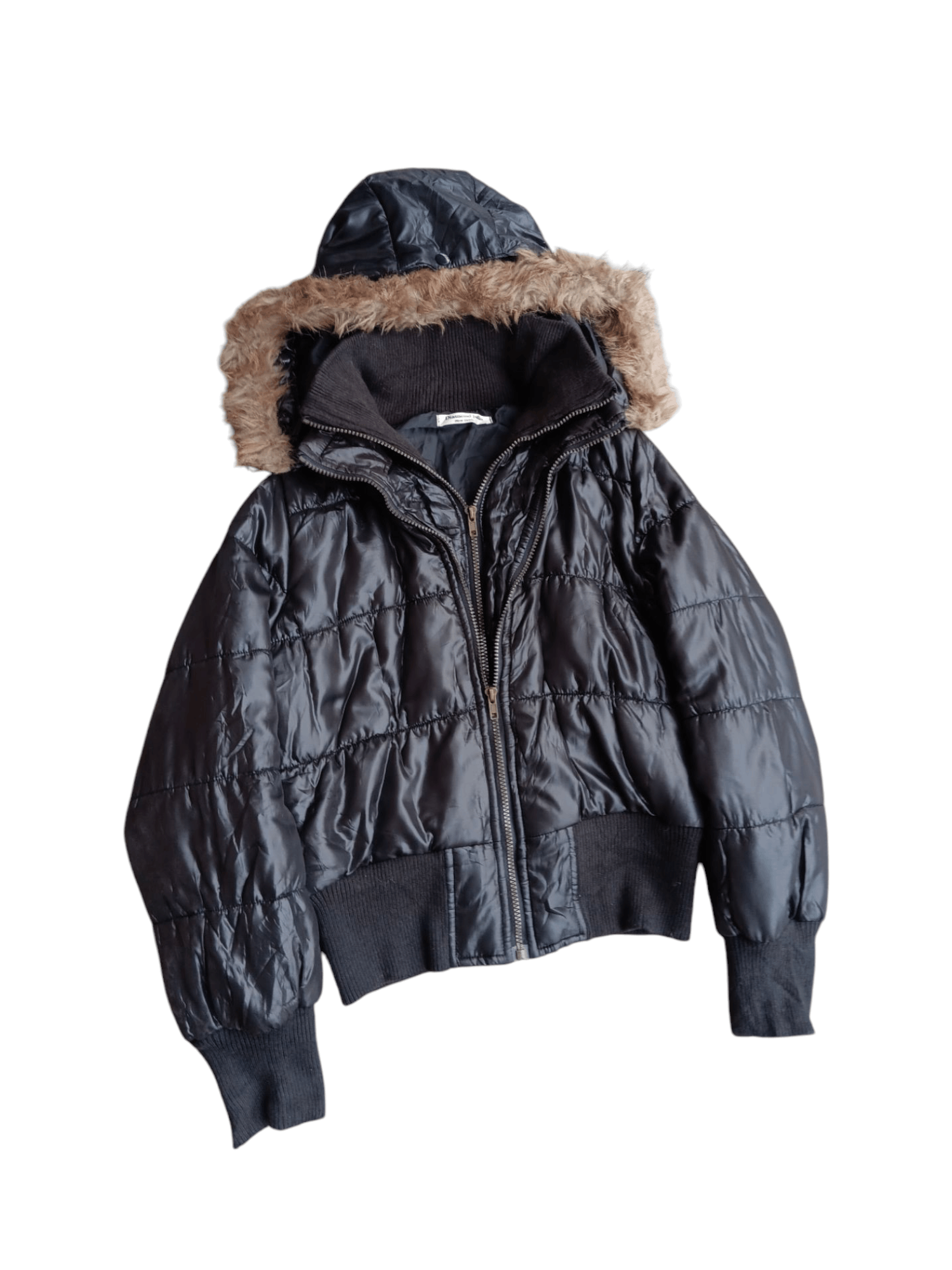 Japanese Brand Diamond julia fur hoodie puffer women jacket Y2k Size M / US 6-8 / IT 42-44 - 2 Thumbnail