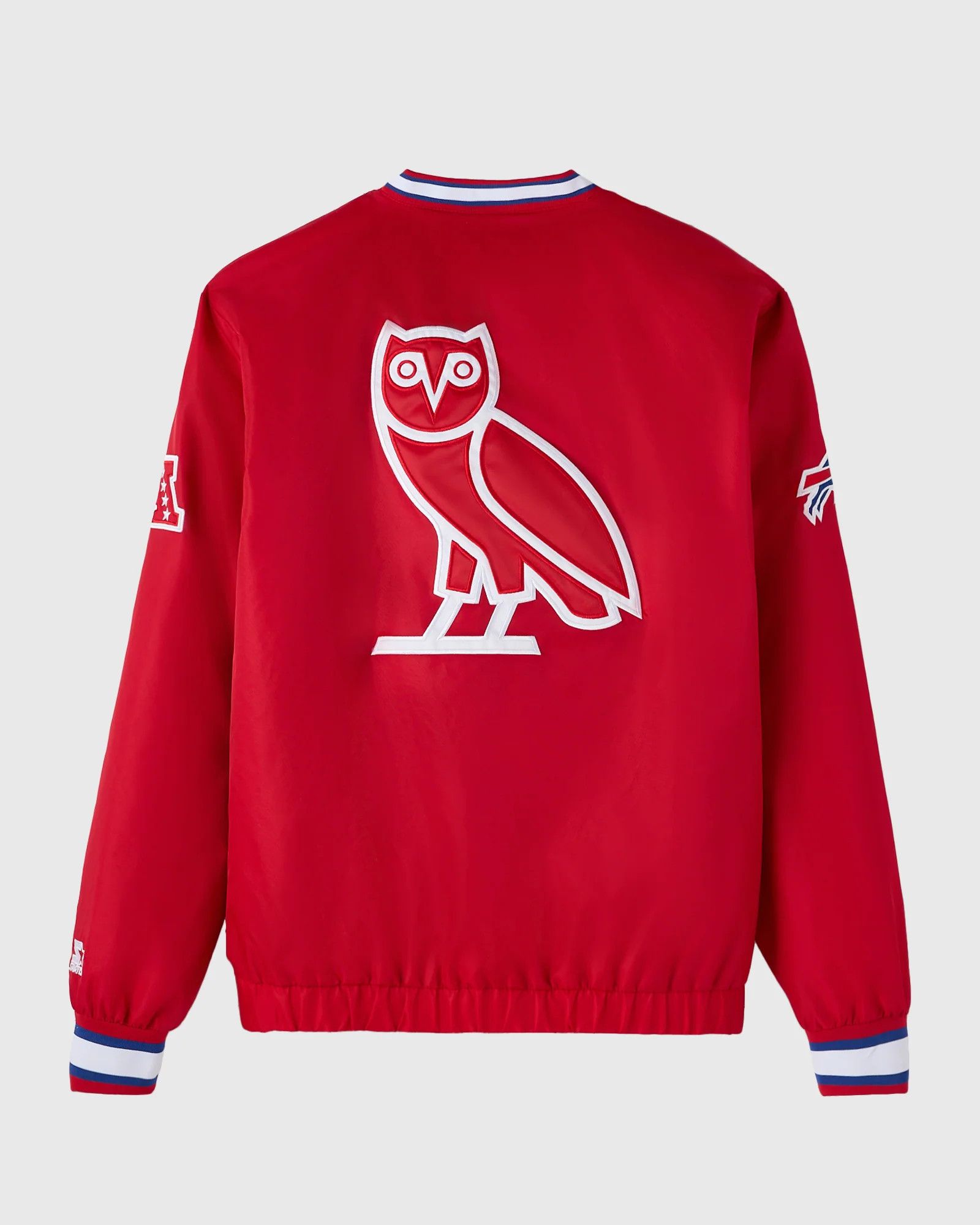 Drake OVO x NFL BUFFALO BILLS STARTER TRAINER PULLOVER JACKET Size US XXL / EU 58 / 5 - 8 Thumbnail