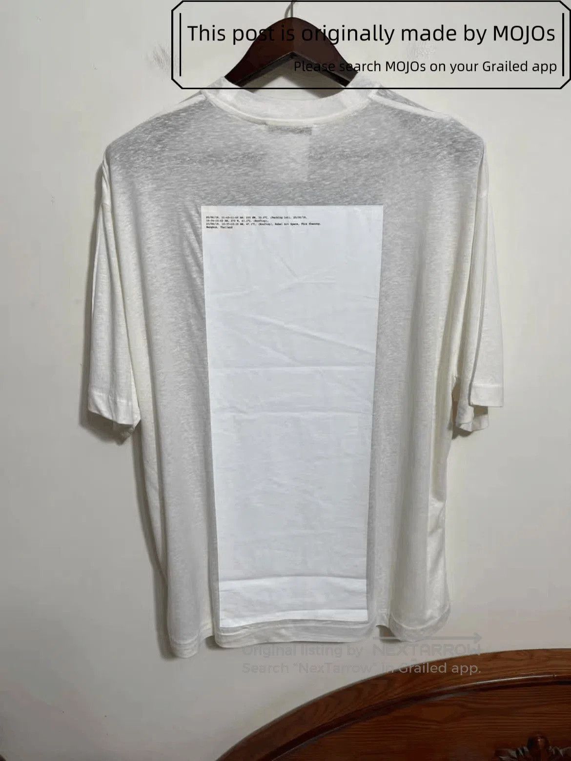 Acne Studios Acne Studios Hemp X-Ray Print Tee. Size US XS / EU 42 / 0 - 2 Thumbnail