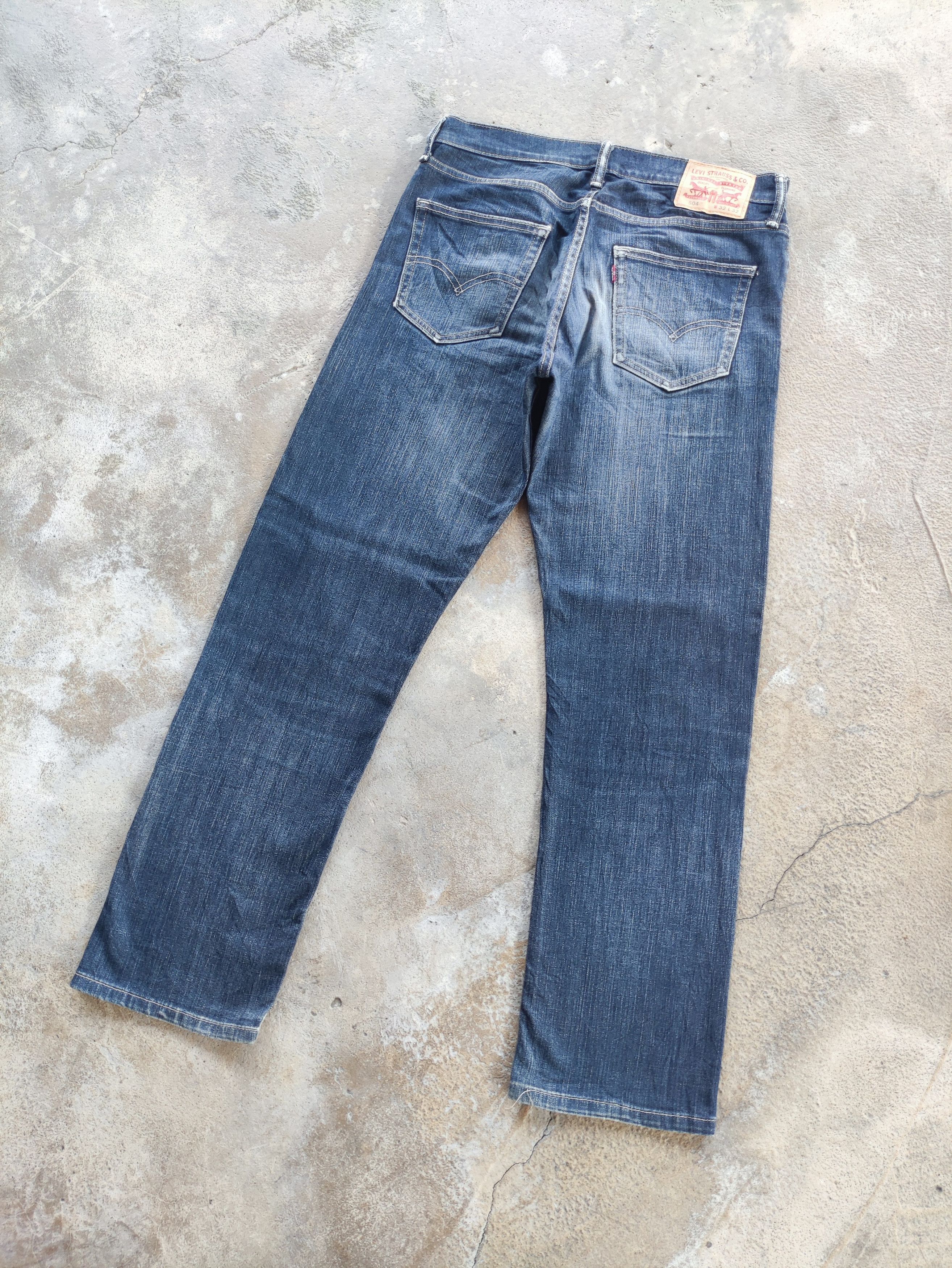 Jean × Levi's W32 VINTAGE LEVI’S 504 DISTRESSED FADED JEANS PANTS DENIM Size US 32 / EU 48 - 7 Thumbnail