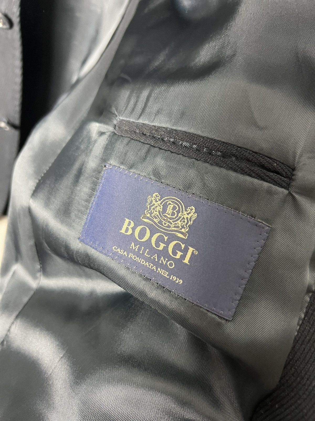 Boggi Boggi Milano Men’s Blazer Jacket Size 56 Size 44R - 12 Thumbnail