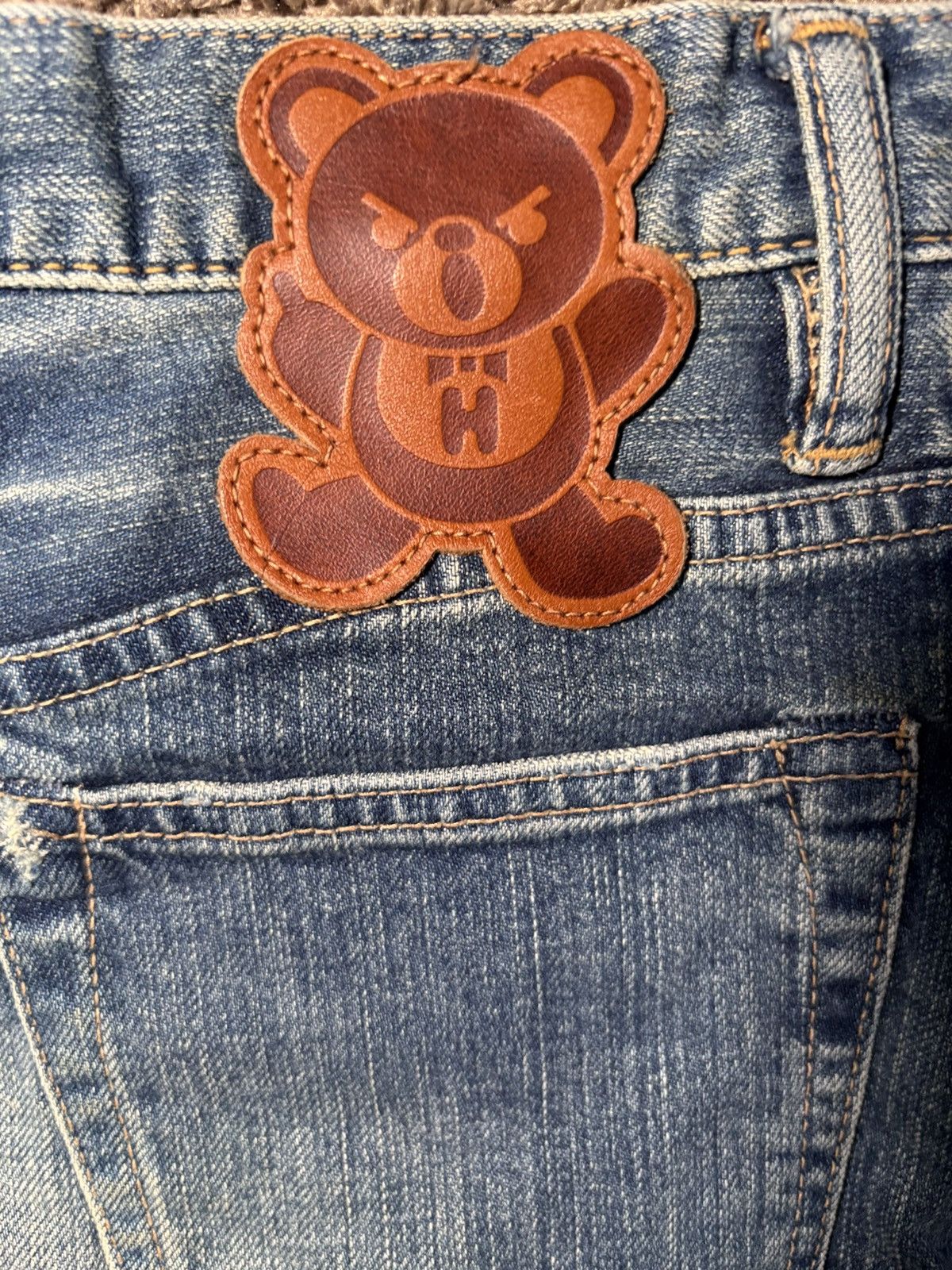 Hysteric Glamour Vintage Hysteric Glamour Bear Graphic Denim Mini Skirt Size Size 25" / US 0 / IT 36 - 4 Thumbnail
