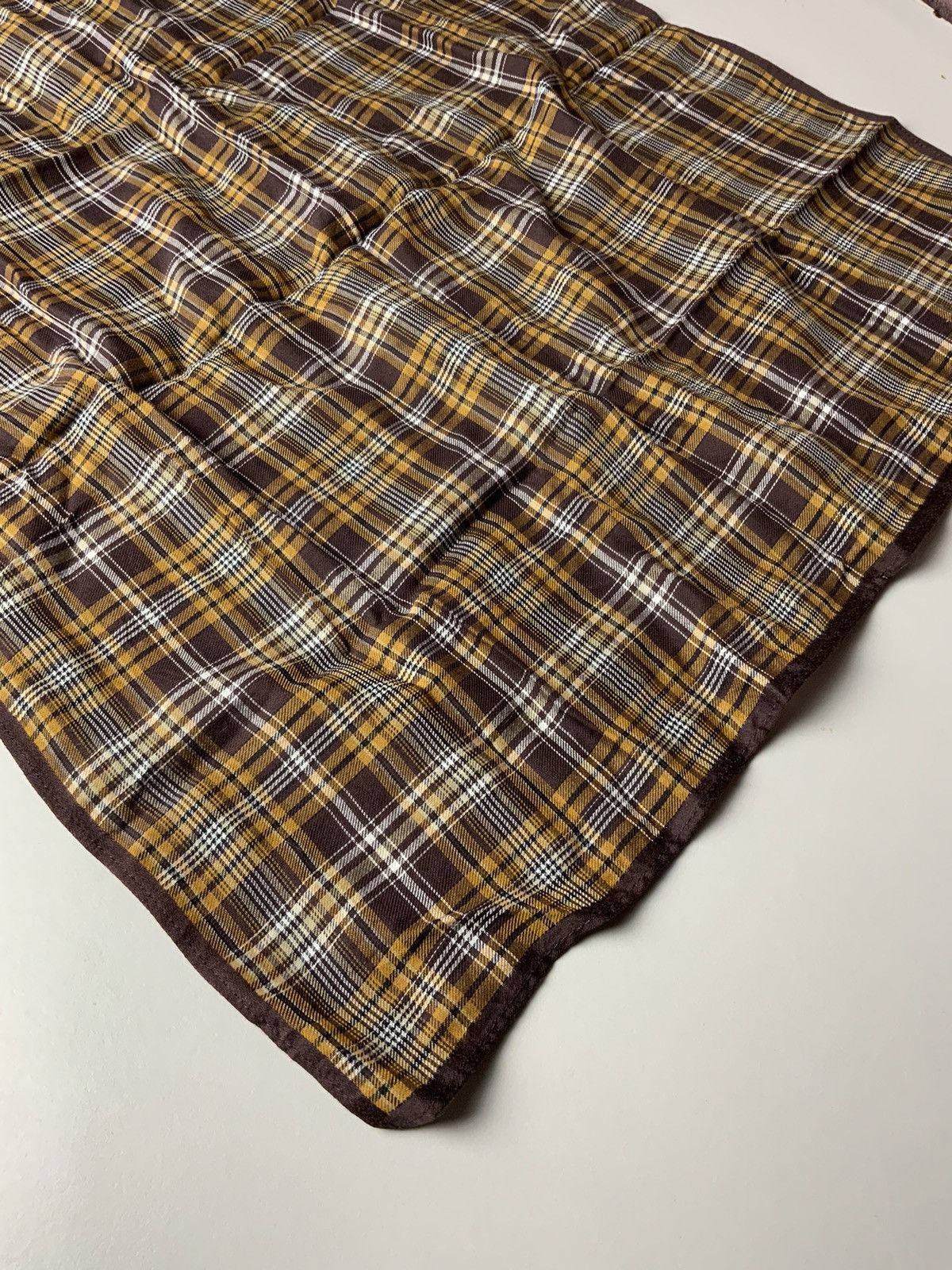 Japanese Brand Wrangler Striped Brown Vintage Japan Handkerchief Size ONE SIZE - 7 Thumbnail