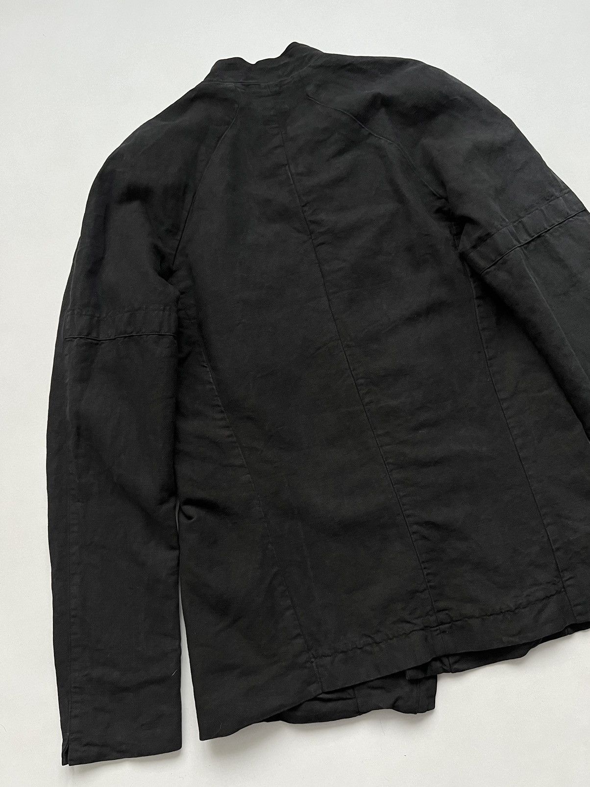 Individual Sentiments 🇮🇹Lost&Found Ria Dunn Linen Asymmetrical Heavy Zip Up Jacket Size US L / EU 52-54 / 3 - 17 Thumbnail