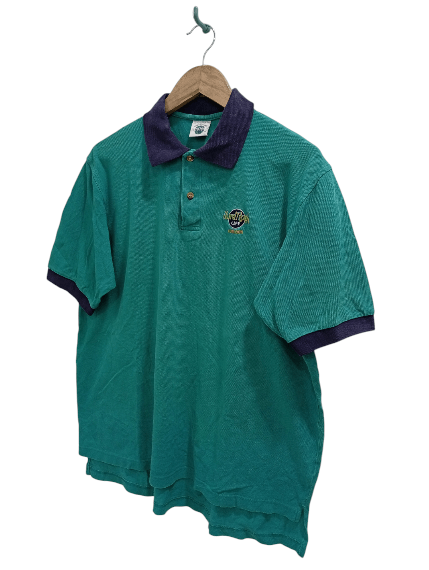 Hard Rock Cafe 🔥🔥Hard Rock Cafe Kawloon Polo T-Shirt Size US L / EU 52-54 / 3 - 3 Thumbnail