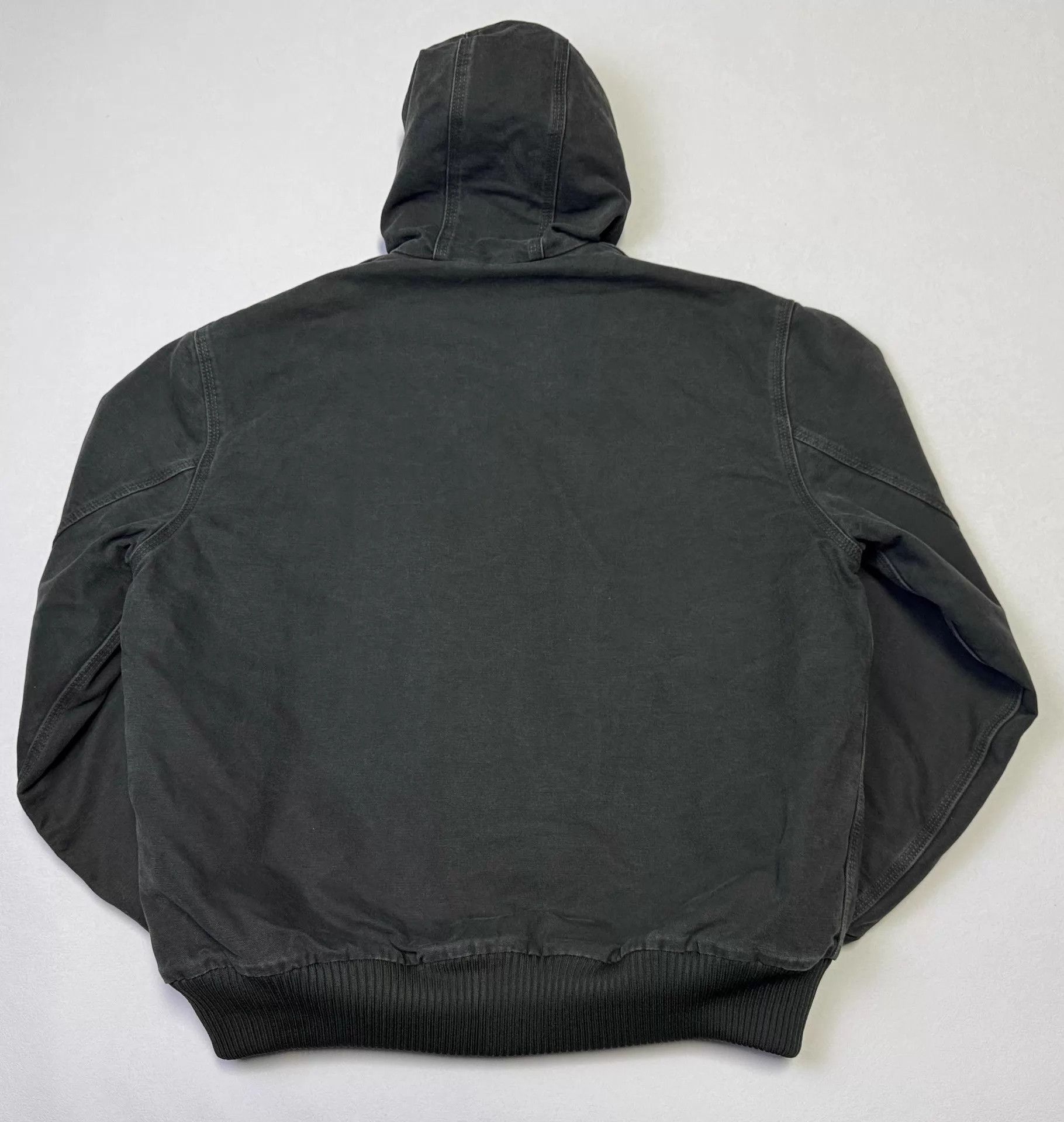 Carhartt Vintage Carhartt J130 101540 Hooded Jacket Green L Size US L / EU 52-54 / 3 - 5 Thumbnail