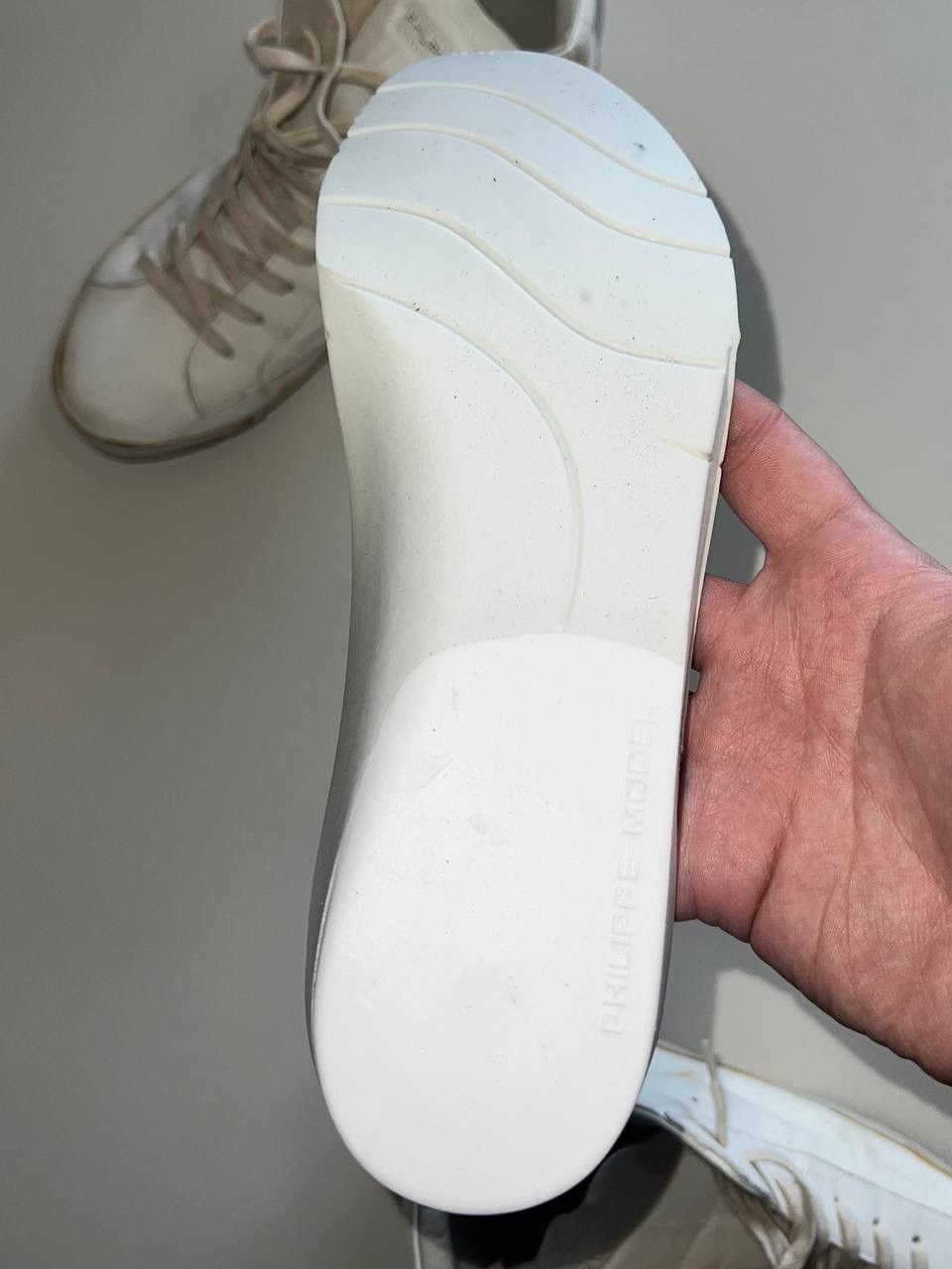 Philippe Model Philippe Model Leather Sneakers Size US 10 / EU 43 - 13 Thumbnail