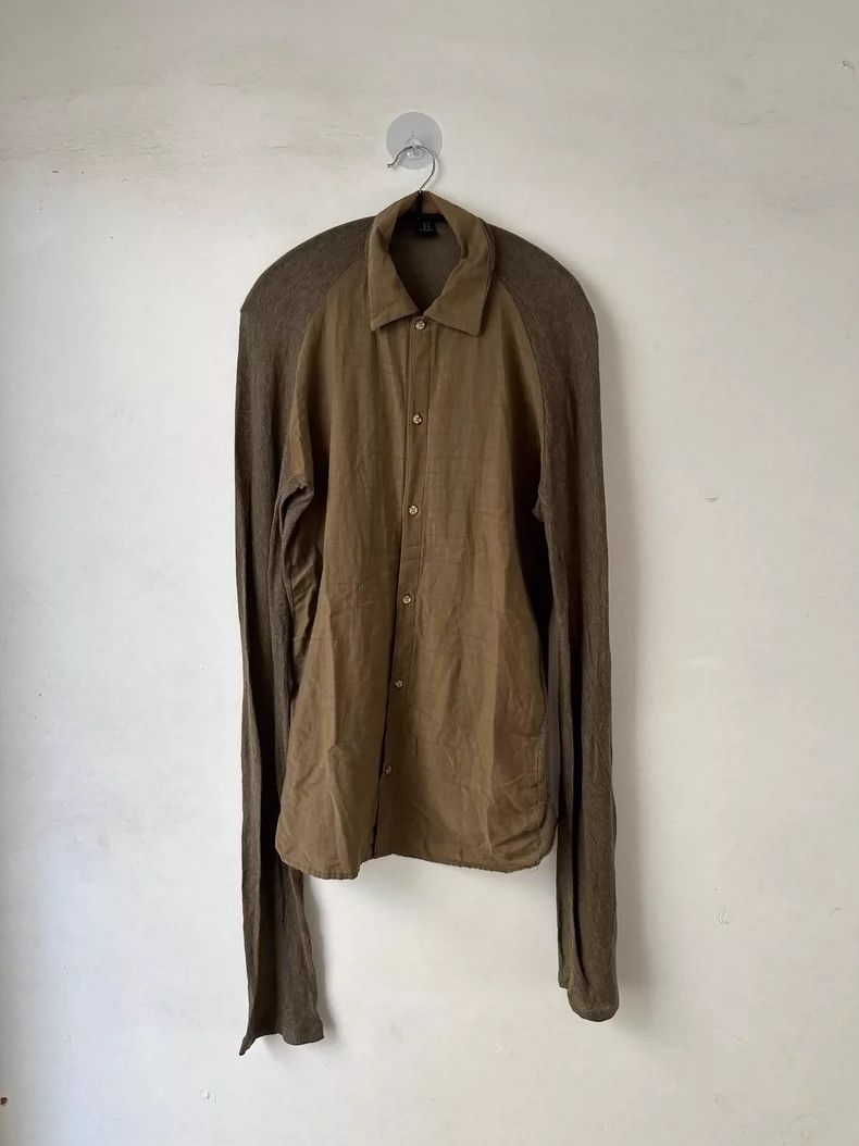 Y's Y's 13aw patchwork shirt Size US L / EU 52-54 / 3 - 1 Thumbnail