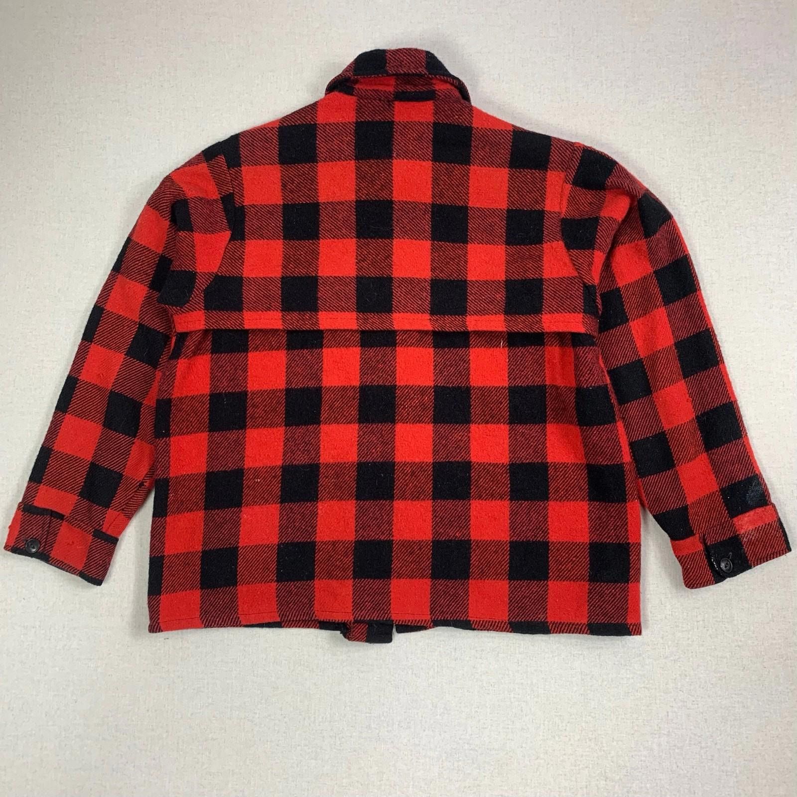 Other Buffalo Plaid Button Down Wool Jacket Regent Chemise S 70s Size US S / EU 44-46 / 1 - 2 Thumbnail