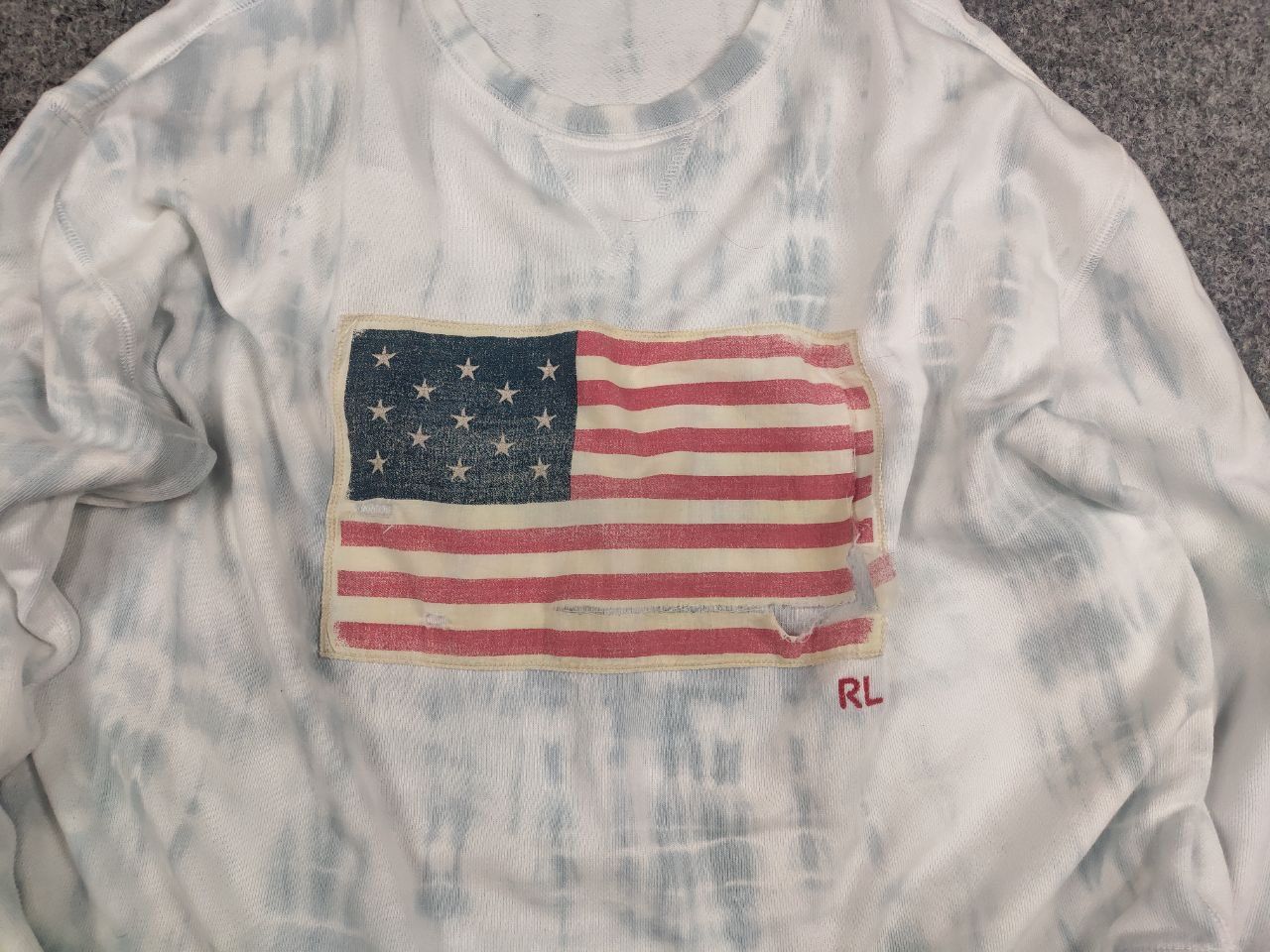 Polo Ralph Lauren Polo Ralph Lauren american flag Logo Sweatshirt Vtg Style Size M / US 6-8 / IT 42-44 - 6 Thumbnail