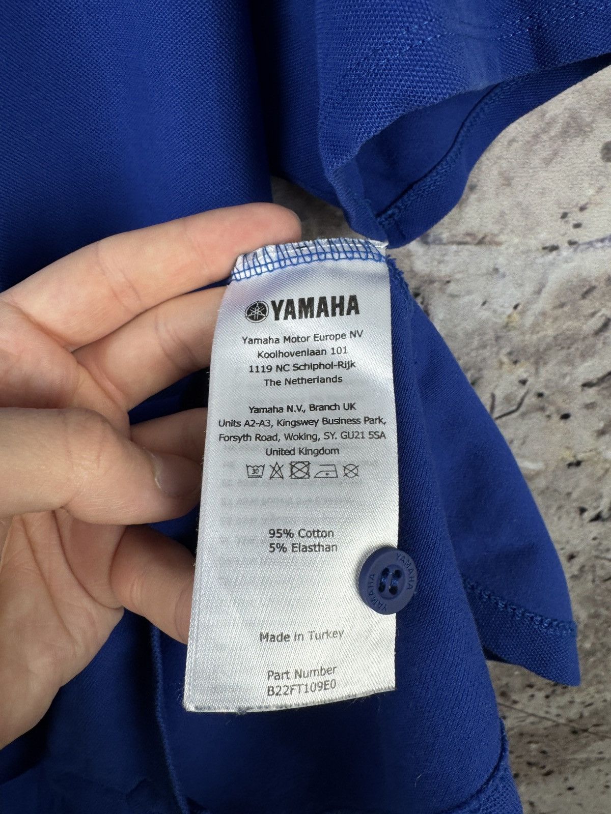 Formula 1 × Yamaha Men’s Yamaha Racing Polo Shirt Yamalube GYTR Size XL Size US XL / EU 56 / 4 - 11 Thumbnail