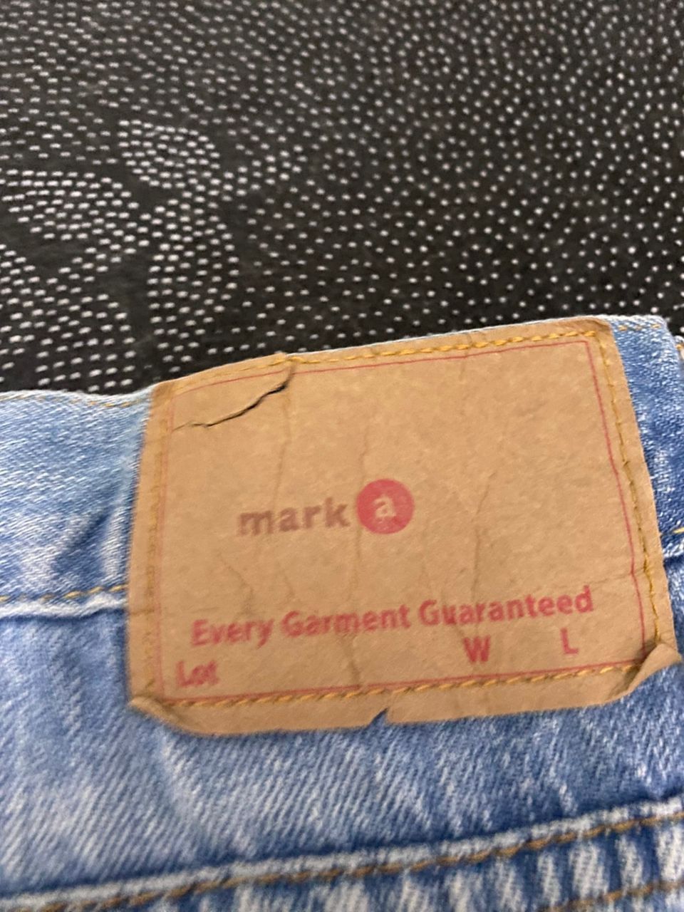 If Six Was Nine 💥BEST OFFER💥MARKA JAPANESE BRAND DISTRESSED DENIM Size US 33 - 17 Thumbnail