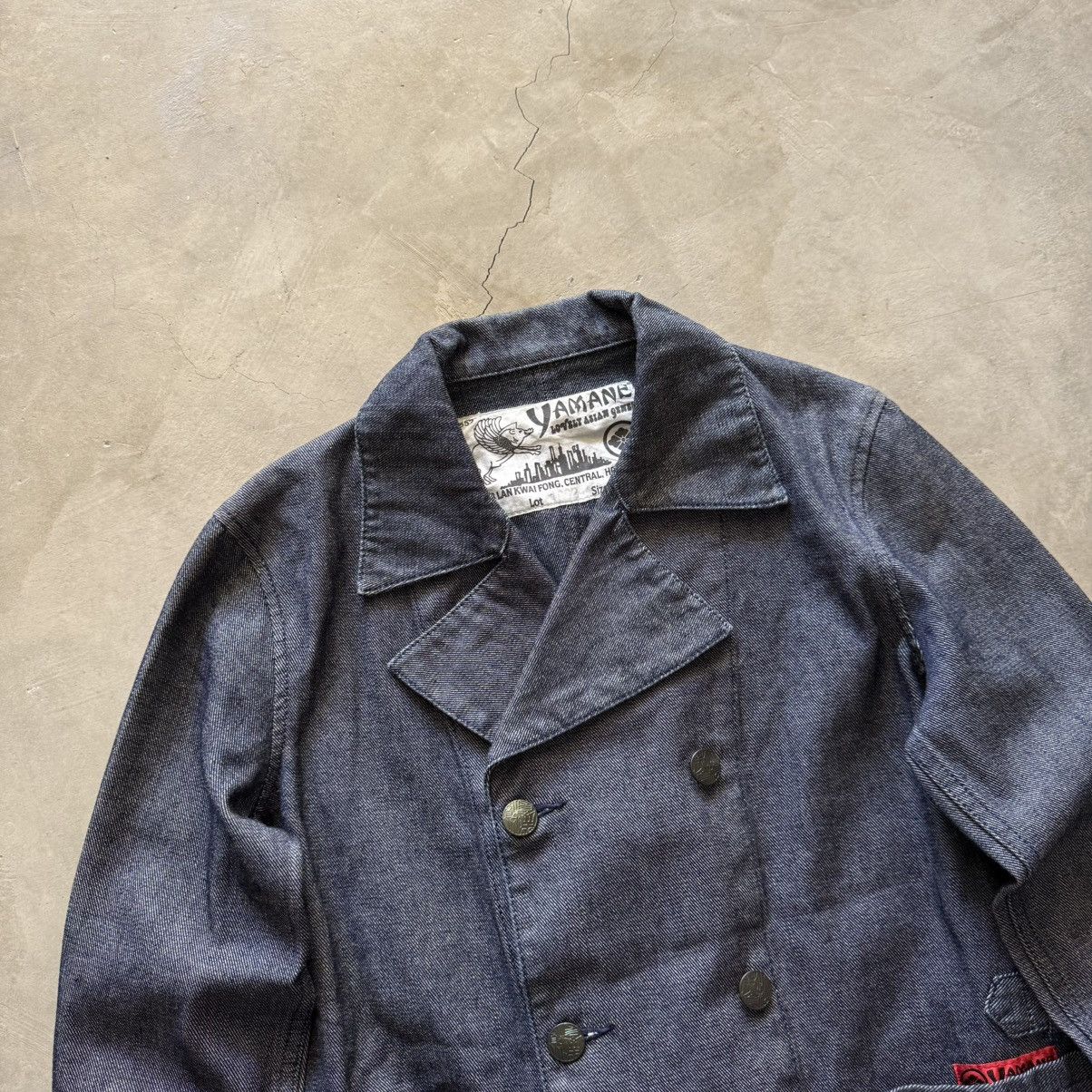Evisu Evisu Yamane Japan Raw Denim Selvedge Chore Jacket Size US L / EU 52-54 / 3 - 3 Thumbnail