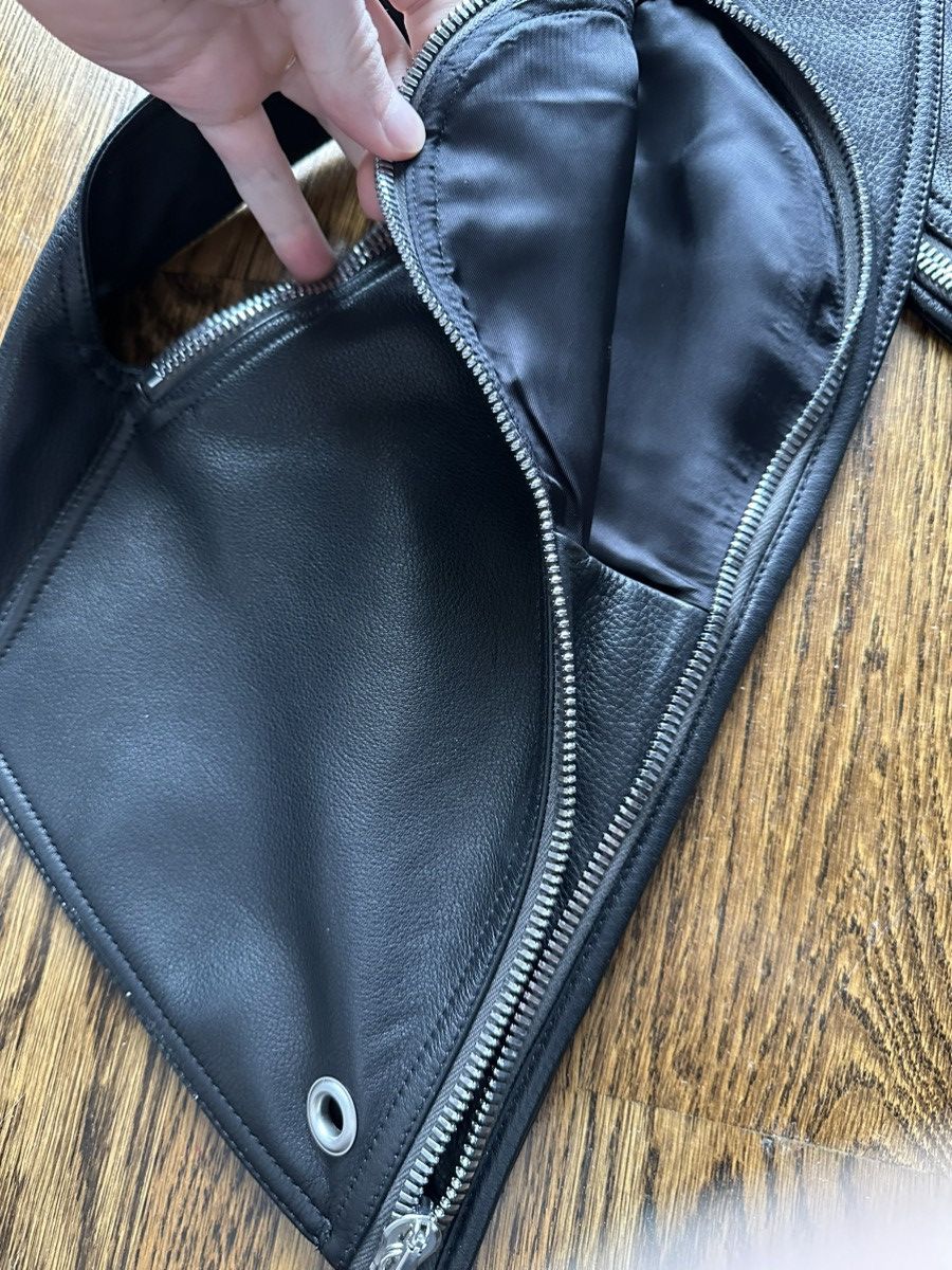 Rick Owens Rick Owens Phlegethon Leather Bauhaus Vest 48 Size US M / EU 48-50 / 2 - 5 Thumbnail