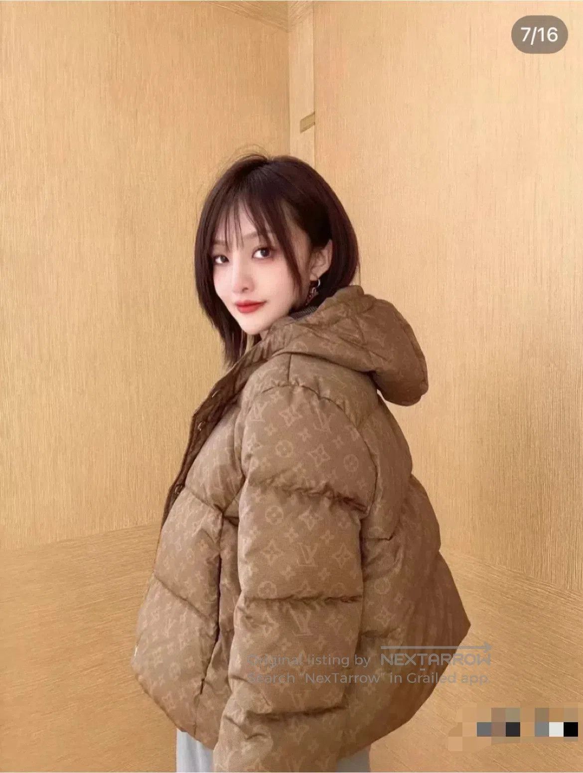 Louis Vuitton LV 2025 Monogram Puffer Jacket. Size XXS / US 00 / IT 34 - 8 Thumbnail