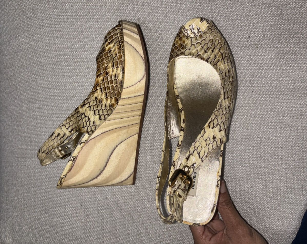 Miu Miu Authentic Miu miu sandals Size US 9 / IT 39 - 4 Thumbnail