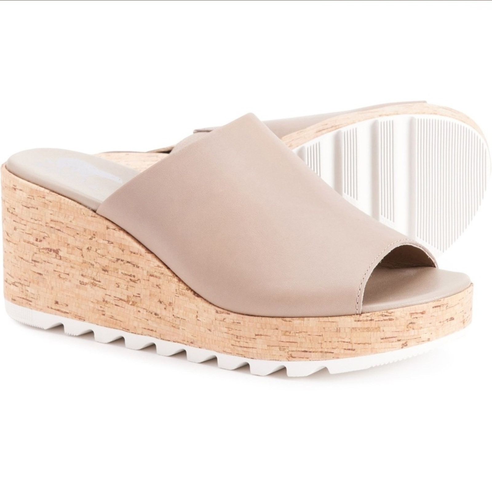 SOREL 🎉LAST PIECE 🎉Sorel Cameron Wedge Mule Sandals - Leather Size US 6 / IT 36 - 1 Thumbnail