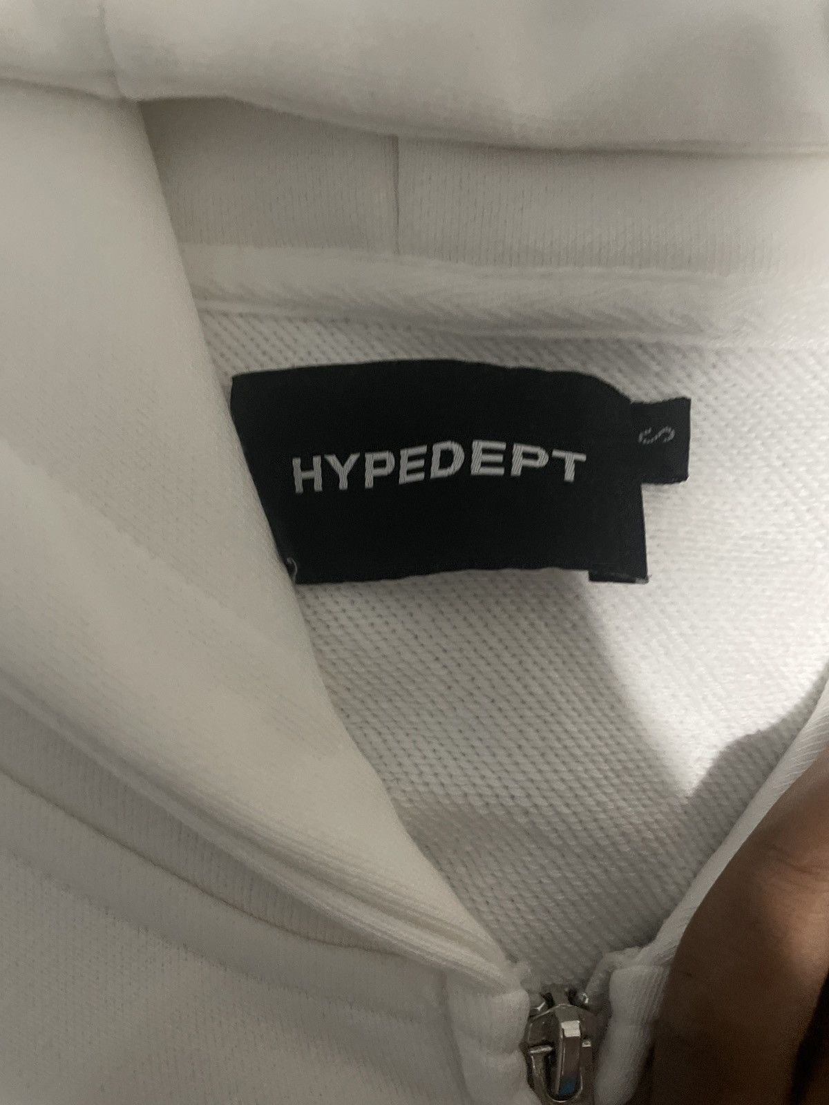HYPEDEPT 'NO WEAPON FORMED AGAINST ME SHALL PROSPER' White zipup Size US S / EU 44-46 / 1 - 2 Thumbnail