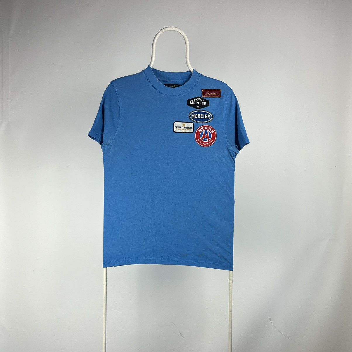 Band Tees Vintage Mercier Paris Badge Tshirt size Medium Size US M / EU 48-50 / 2 - 1 Thumbnail