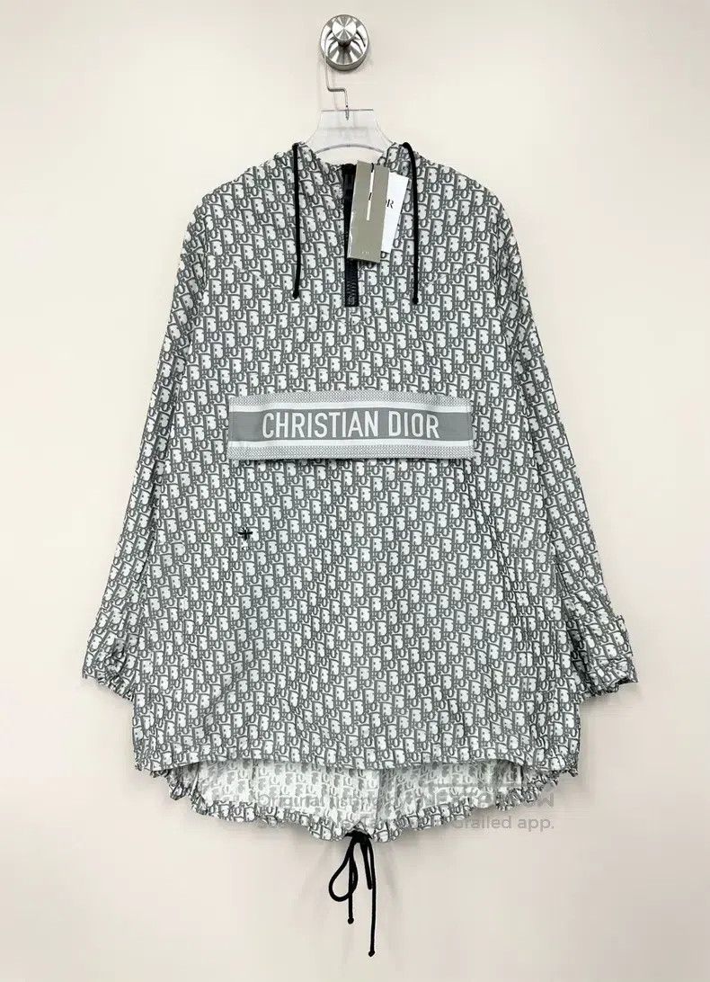 Dior Dior Gray bullet screen old flower full print embroidery l Size S / US 4 / IT 40 - 1 Thumbnail