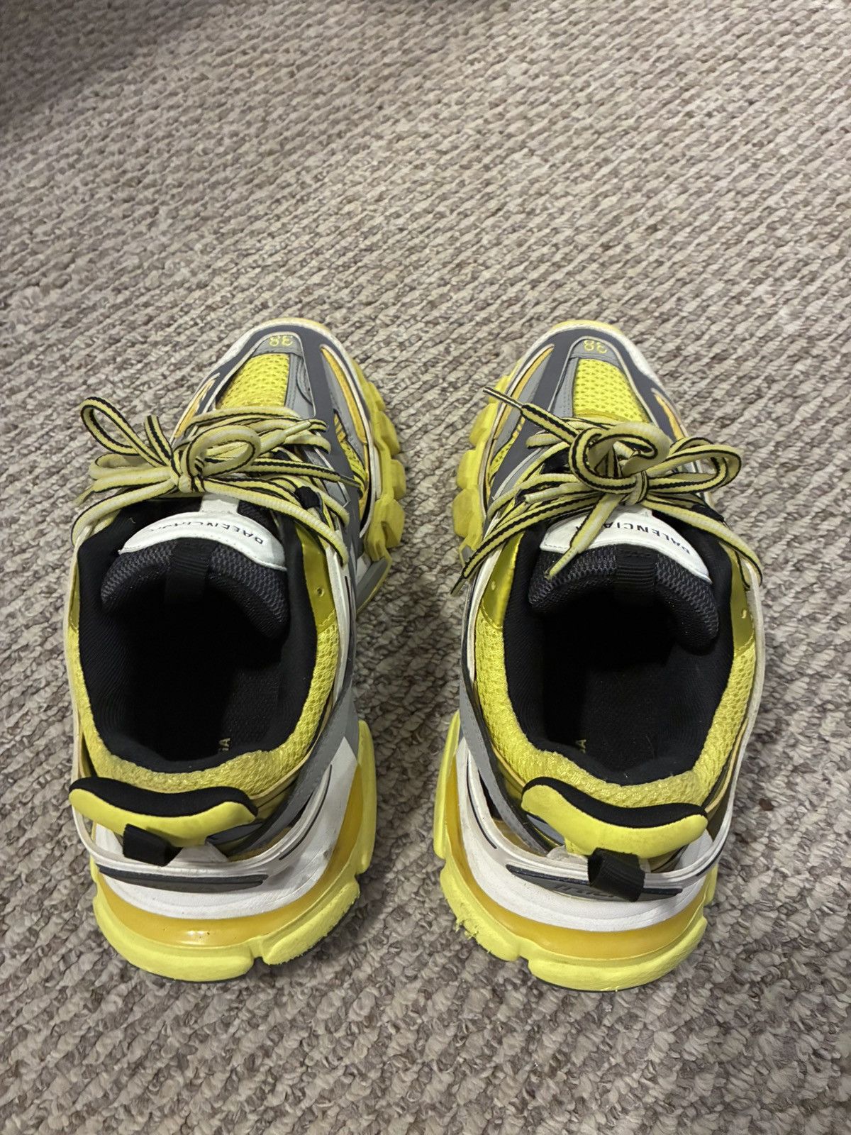 Balenciaga Yellow Track Balenciagas Size US 5.5 / EU 38 - 4 Thumbnail
