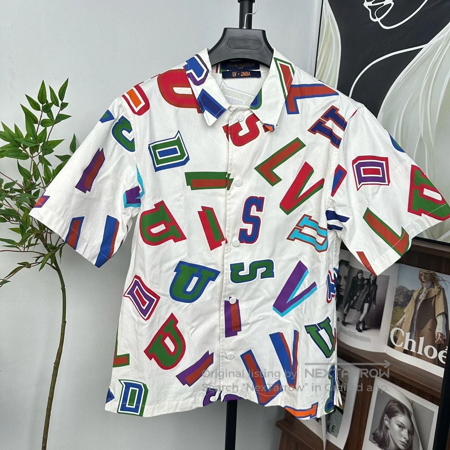 Louis Vuitton x NBA Denim Short.