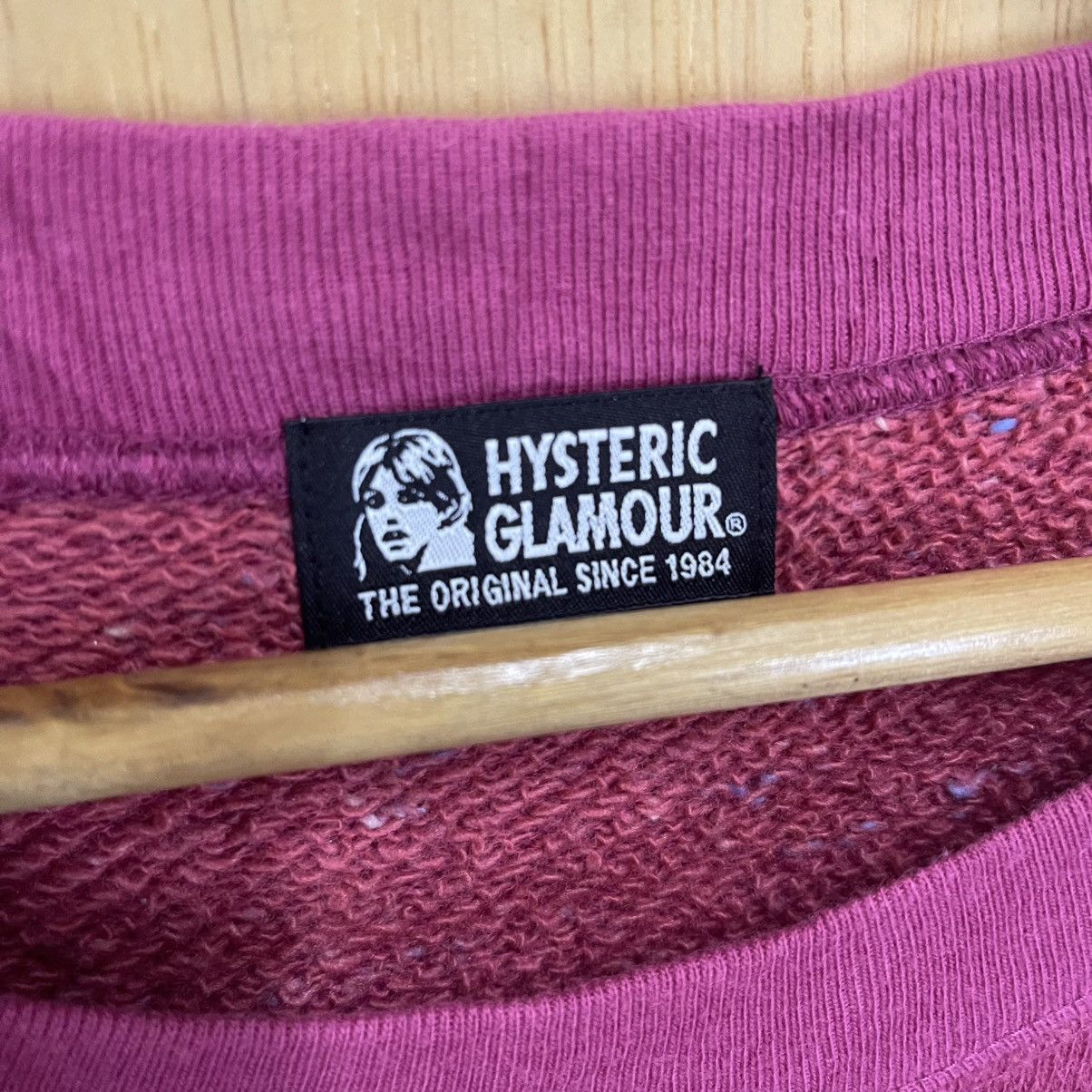 Hysteric Glamour Vintage 90s Hysteric Glamour Big Logo Crewneck Sweatshirt Size US M / EU 48-50 / 2 - 10 Thumbnail