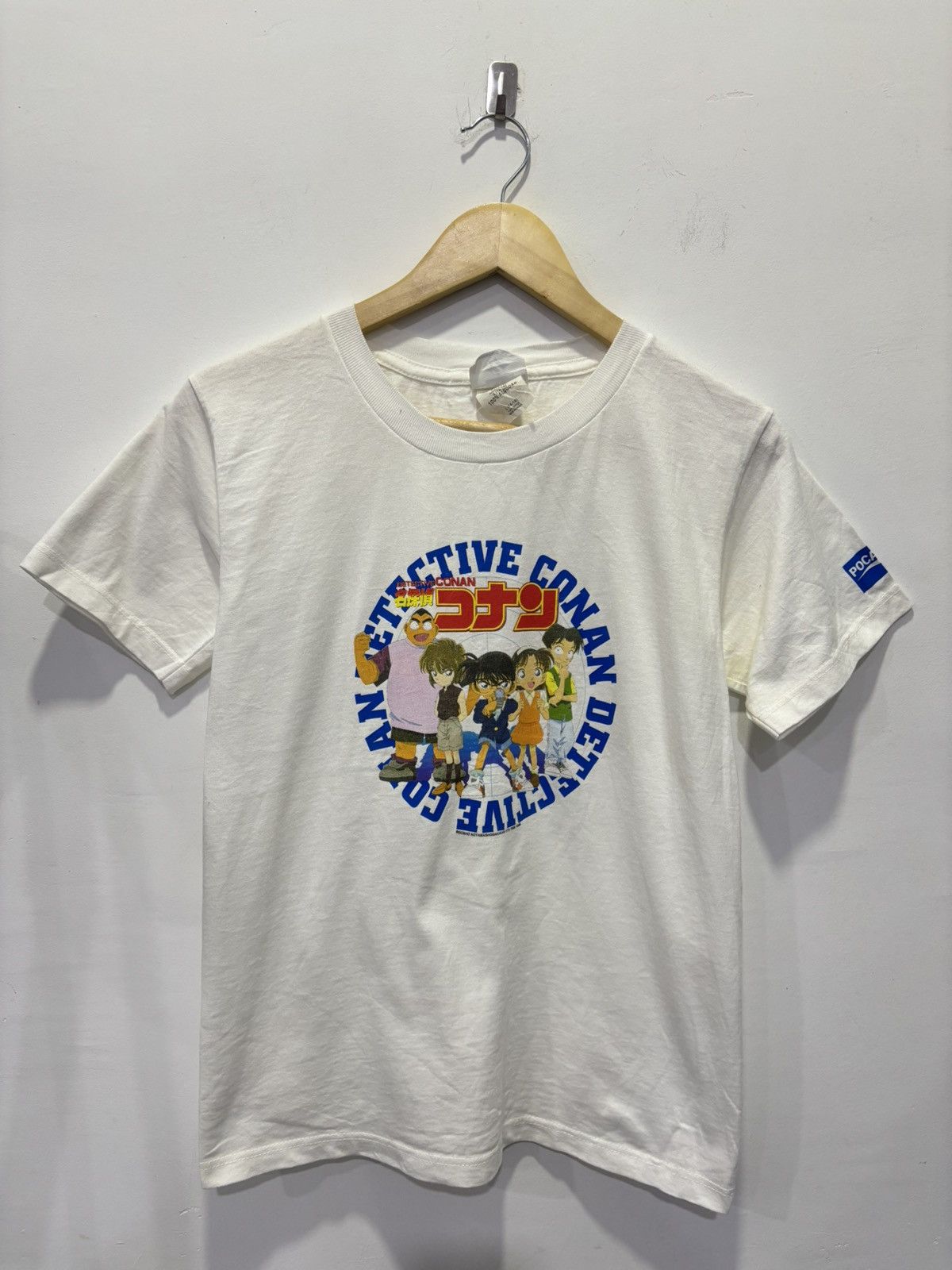 Anime Vintage 90’s Detective Conan Tshirt Size US S / EU 44-46 / 1 - 1 Thumbnail
