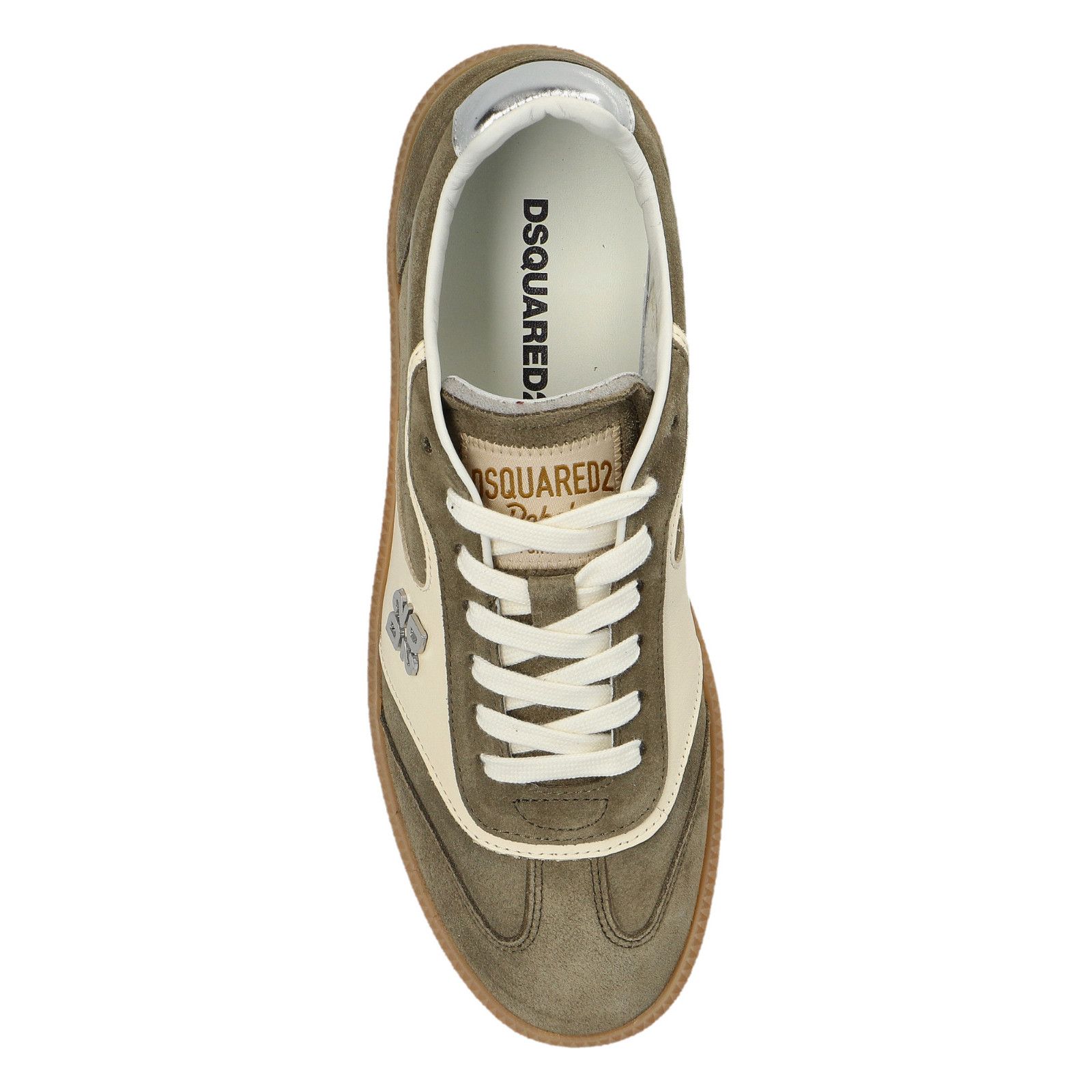 Dsquared2 DSQUARED2 Rebels Green Suede Sneakers New & Authentic (Women Size US 11 / IT 41 - 5 Thumbnail