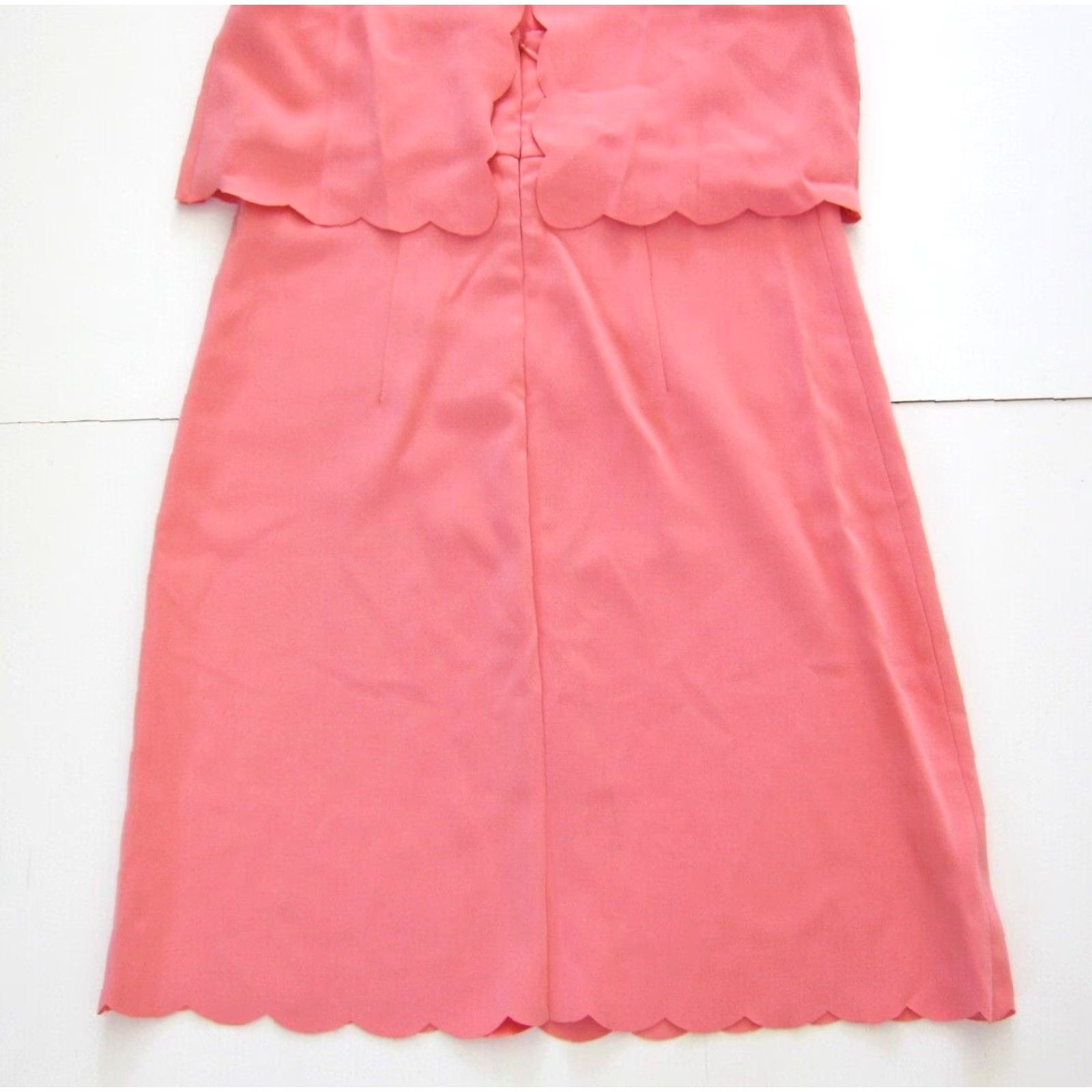 Loft VINTAGE Ann Taylor Loft Pink Stretch Sleeveless Sheath Shift Tank Dress Woman 6 Size M / US 6-8 / IT 42-44 - 6 Thumbnail