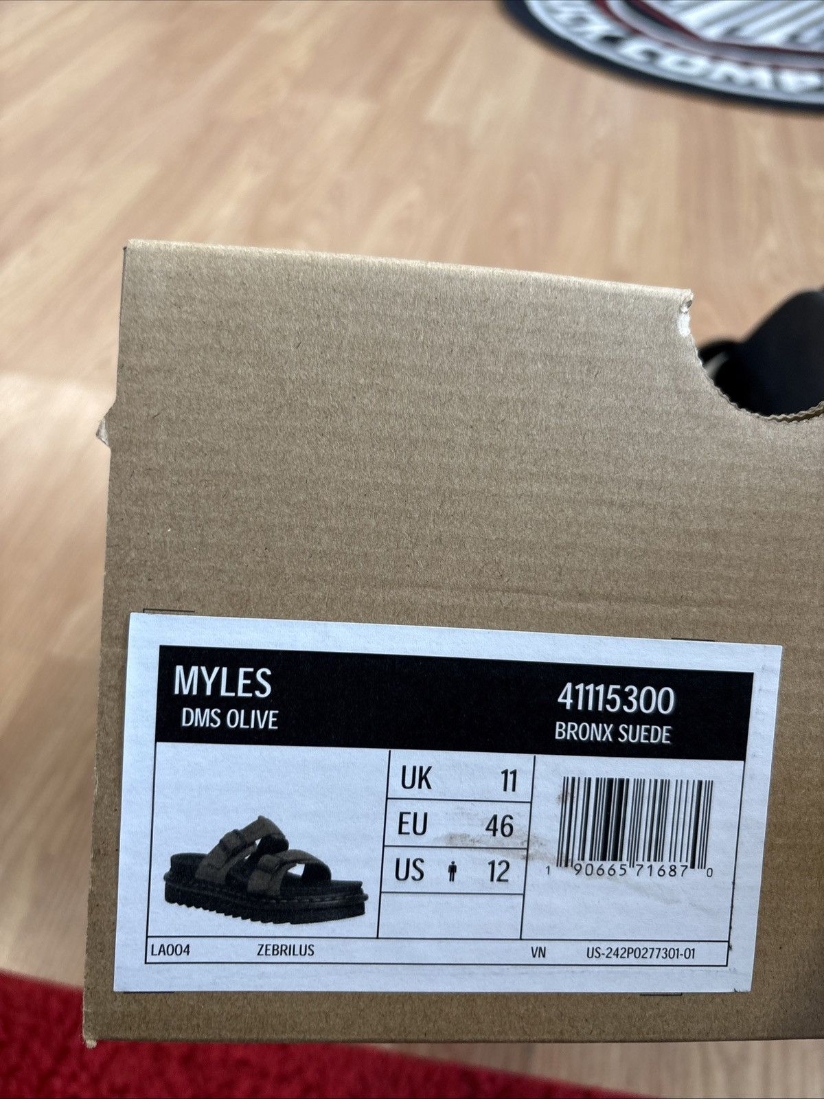 Dr. Martens MYLES DMS OLIVE Size US 11 / EU 44 - 4 Thumbnail
