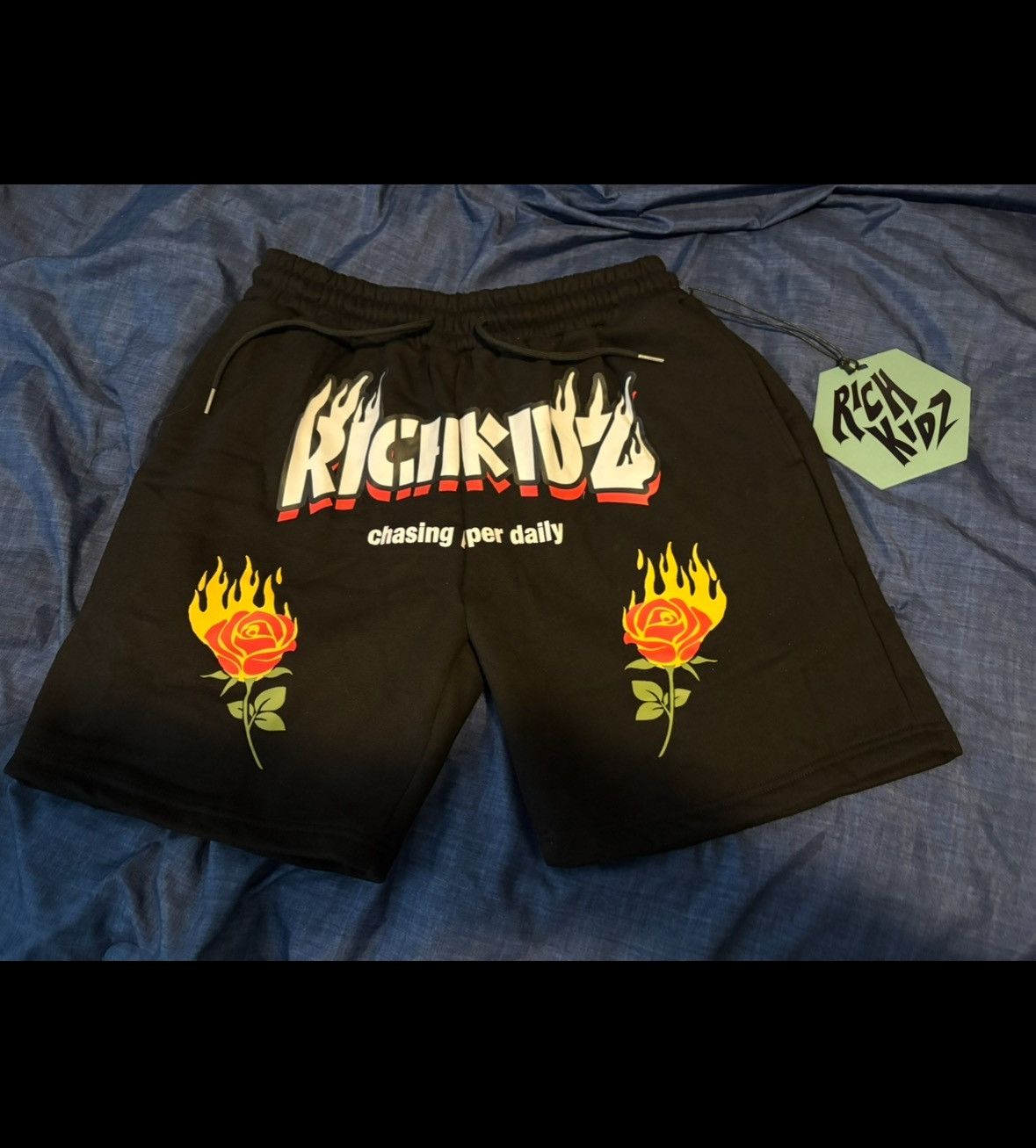 Other Rich Kidz “Chasing Paper Daily” Shorts Size US 34 / EU 50 - 1 Thumbnail