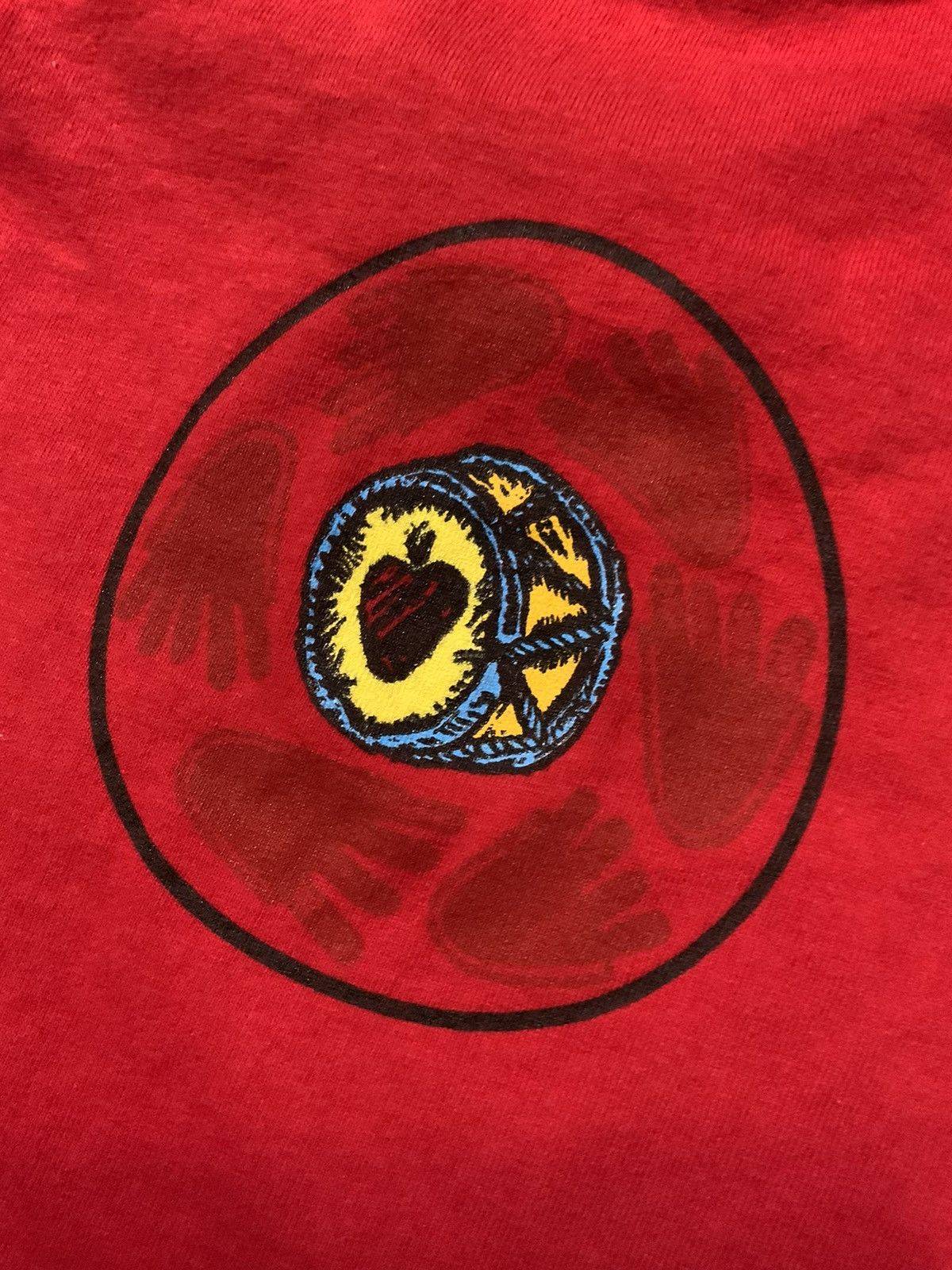 Band Tees × Vintage 2002 Carlos Santana River Of Colors Michael 
