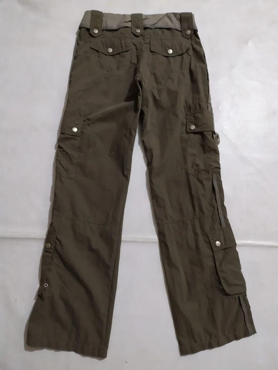 Japanese Brand TB2J Multipocket Tactical Cargo Parachute Pants Size US 29 - 6 Thumbnail