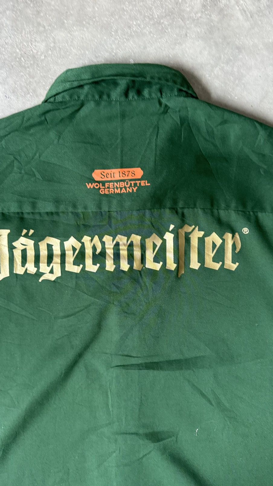 Jagermeister VINTAGE JAGERMEISTER SHIRT Size US XL / EU 56 / 4 - 7 Thumbnail