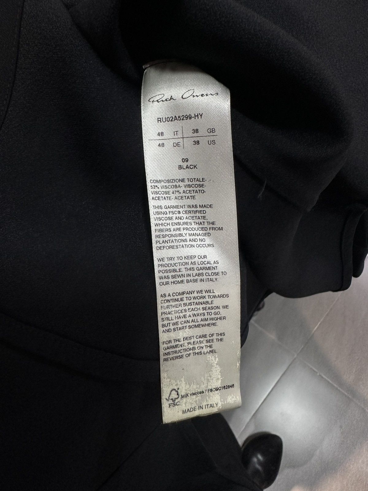 Rick Owens Rick Owens FW21 Outer Shirt Size US M / EU 48-50 / 2 - 4 Thumbnail