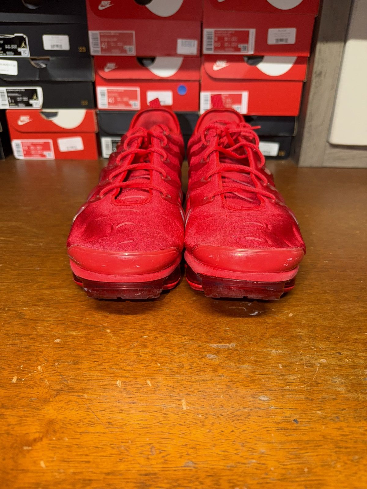 Nike Nike Air VaporMax Plus Triple Red size 14 Size US 14 / EU 47 - 6 Thumbnail