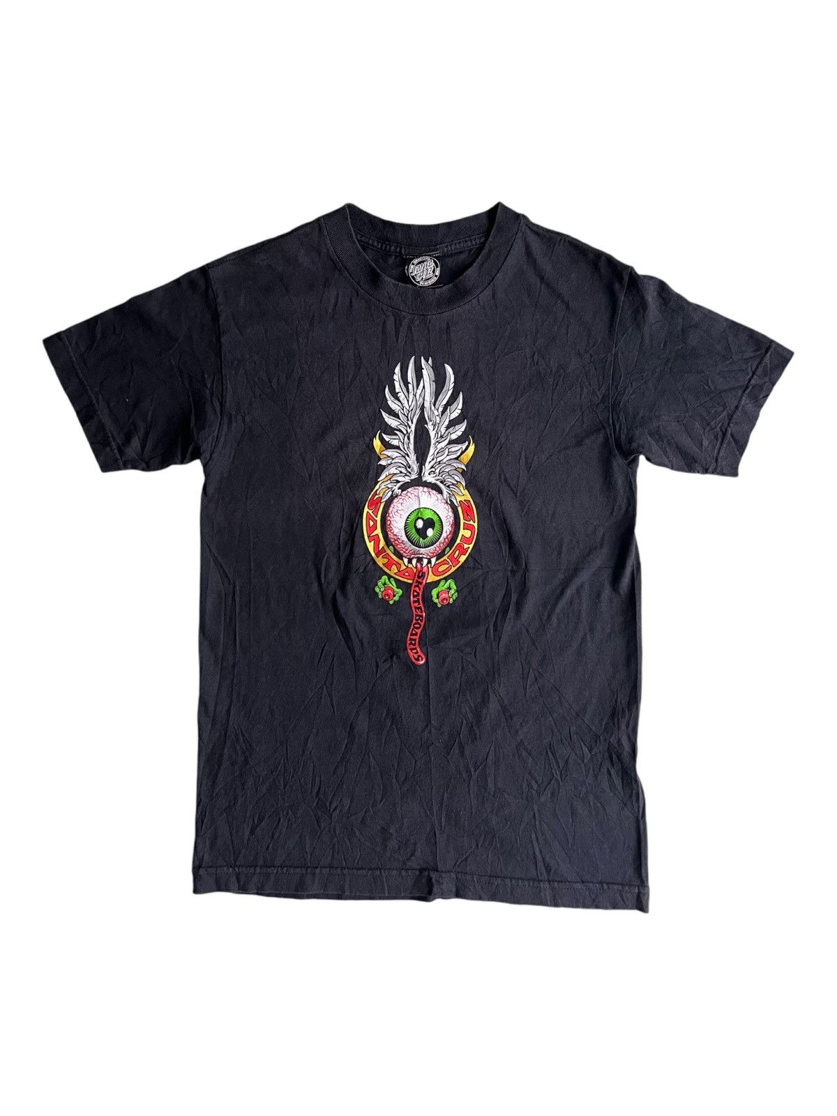 Powell Peralta × Santa Cruz Skateboards × Vintage Vintage Y2K Santa Cruz Jim Phillips Powell Pro Skater Shirt Size US S / EU 44-46 / 1 - 2 Thumbnail