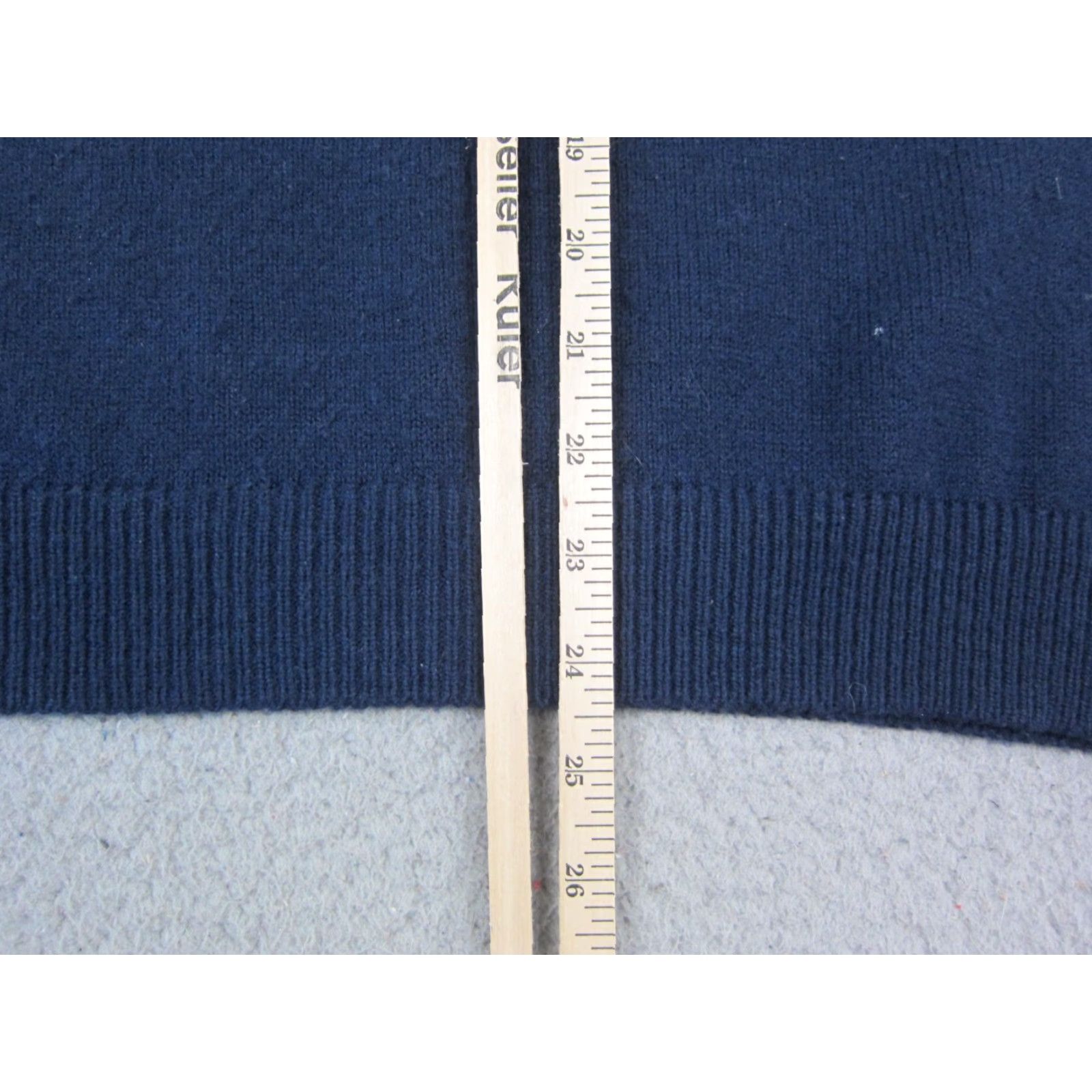 Vintage VINTAGE Lord Jeff Sweater Vest Mens L Blue Orlon Wool Knit V Neck 70s USA Size US L / EU 52-54 / 3 - 7 Thumbnail