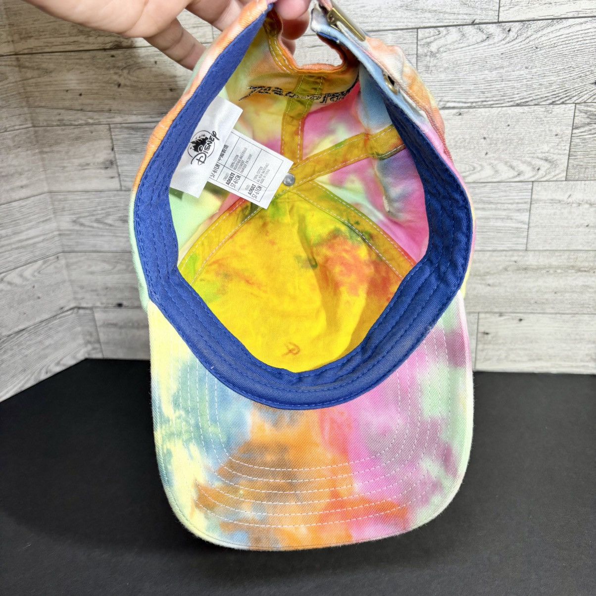 Disney Disney Parks Mickey Mouse Embroidered Pastel Tie Dye Hat Size ONE SIZE - 11 Thumbnail
