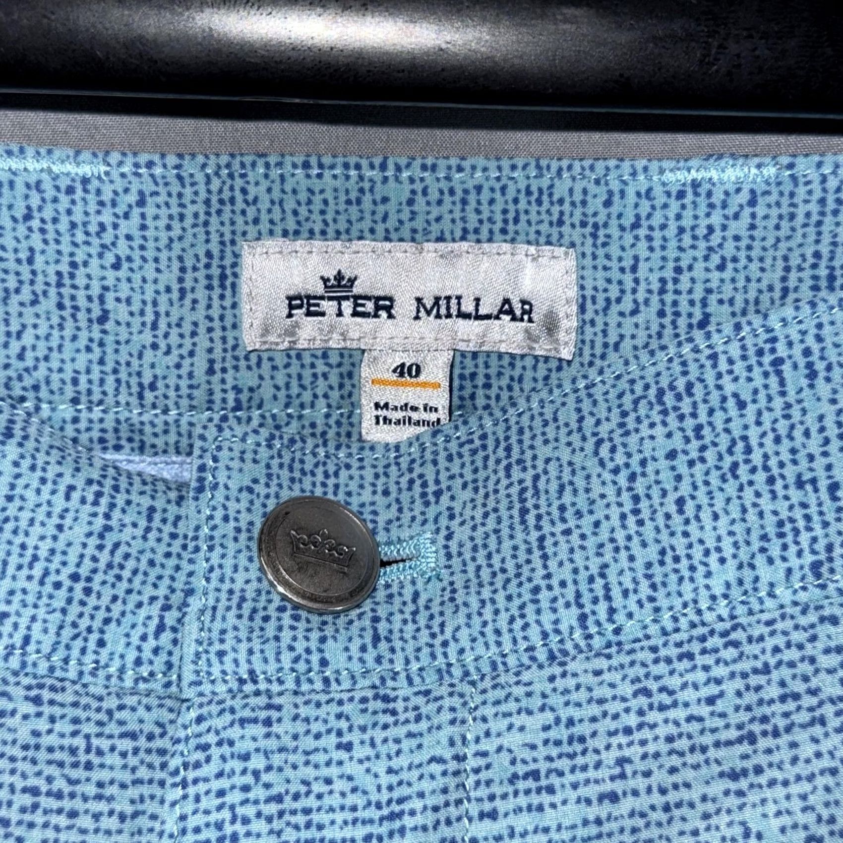 Peter Millar Peter Millar Shorts - Golf/Travel Blue - Lightweight Polyester Size US 40 / EU 56 - 3 Thumbnail