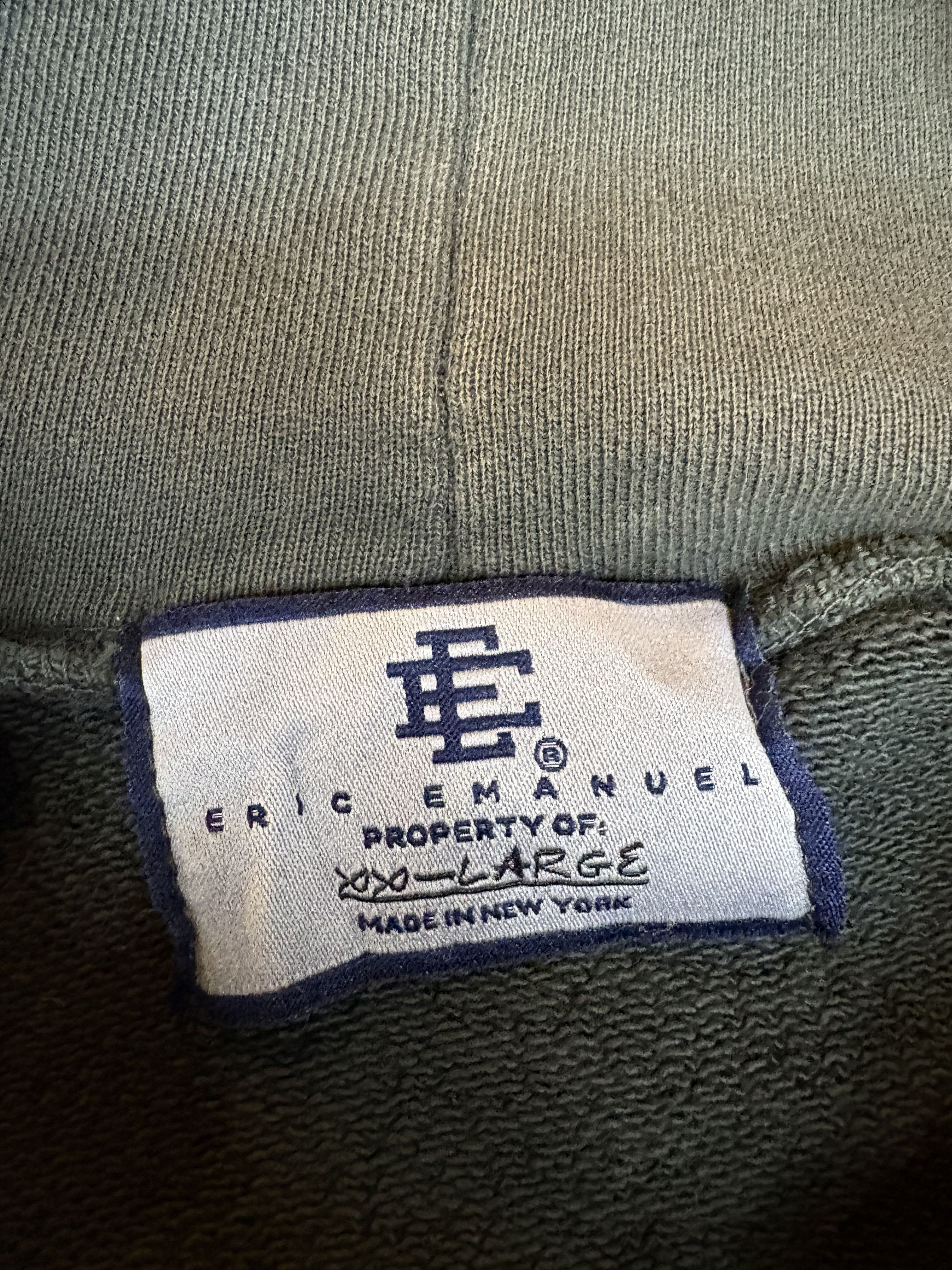 Eric Emanuel Eric Emanuel EE Basic Hoodie Men's "Off-Black" Size US XXL / EU 58 / 5 - 3 Thumbnail
