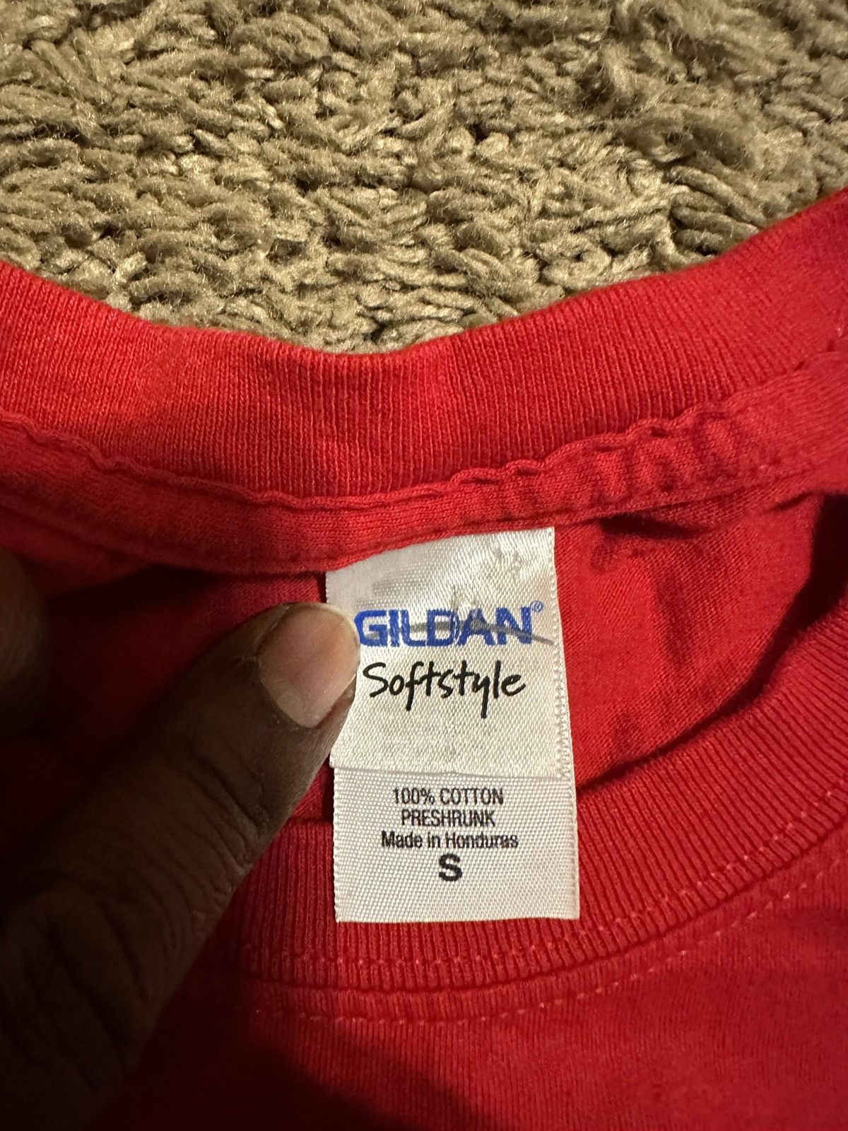 NCAA × Vintage Vintage NCAA SMU Mustangs “triple red” shirt 00s size small Size US S / EU 44-46 / 1 - 3 Thumbnail