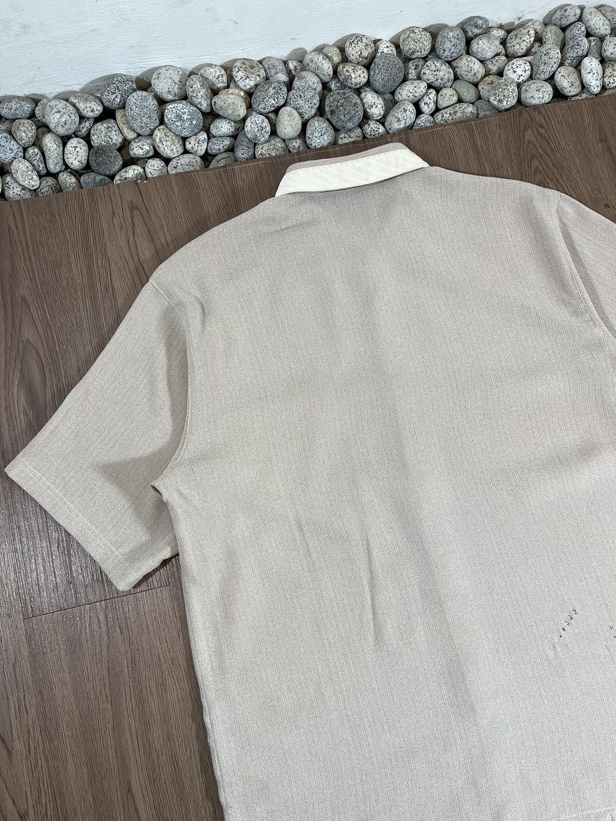 Versace Jeans Couture Versace Jeans Couture – Silk Open Collar Shirt Size US L / EU 52-54 / 3 - 6 Thumbnail