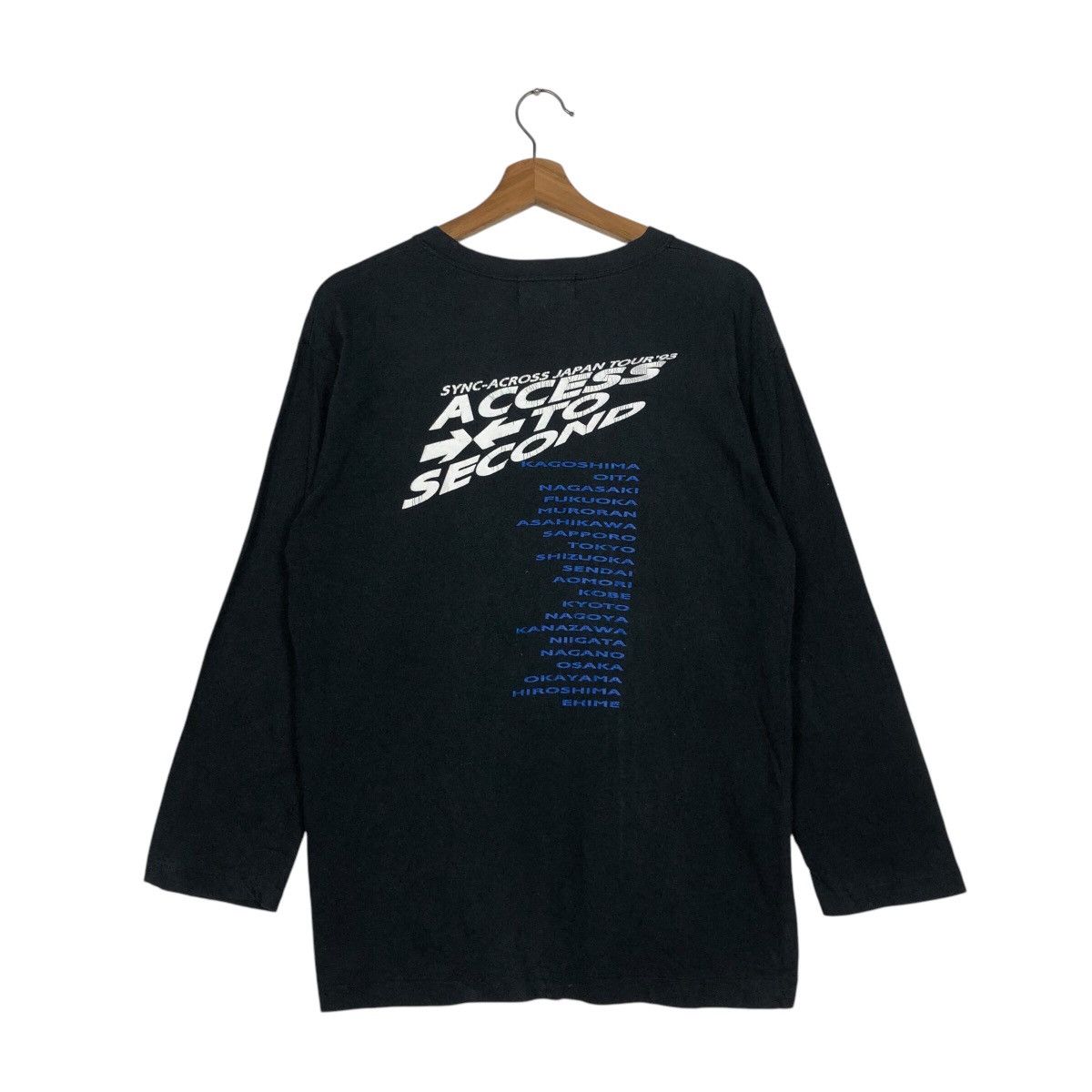 Band Tees 📌Vintage 93's Sync Across Japan Tour Access To Second Band Size US M / EU 48-50 / 2 - 9 Thumbnail